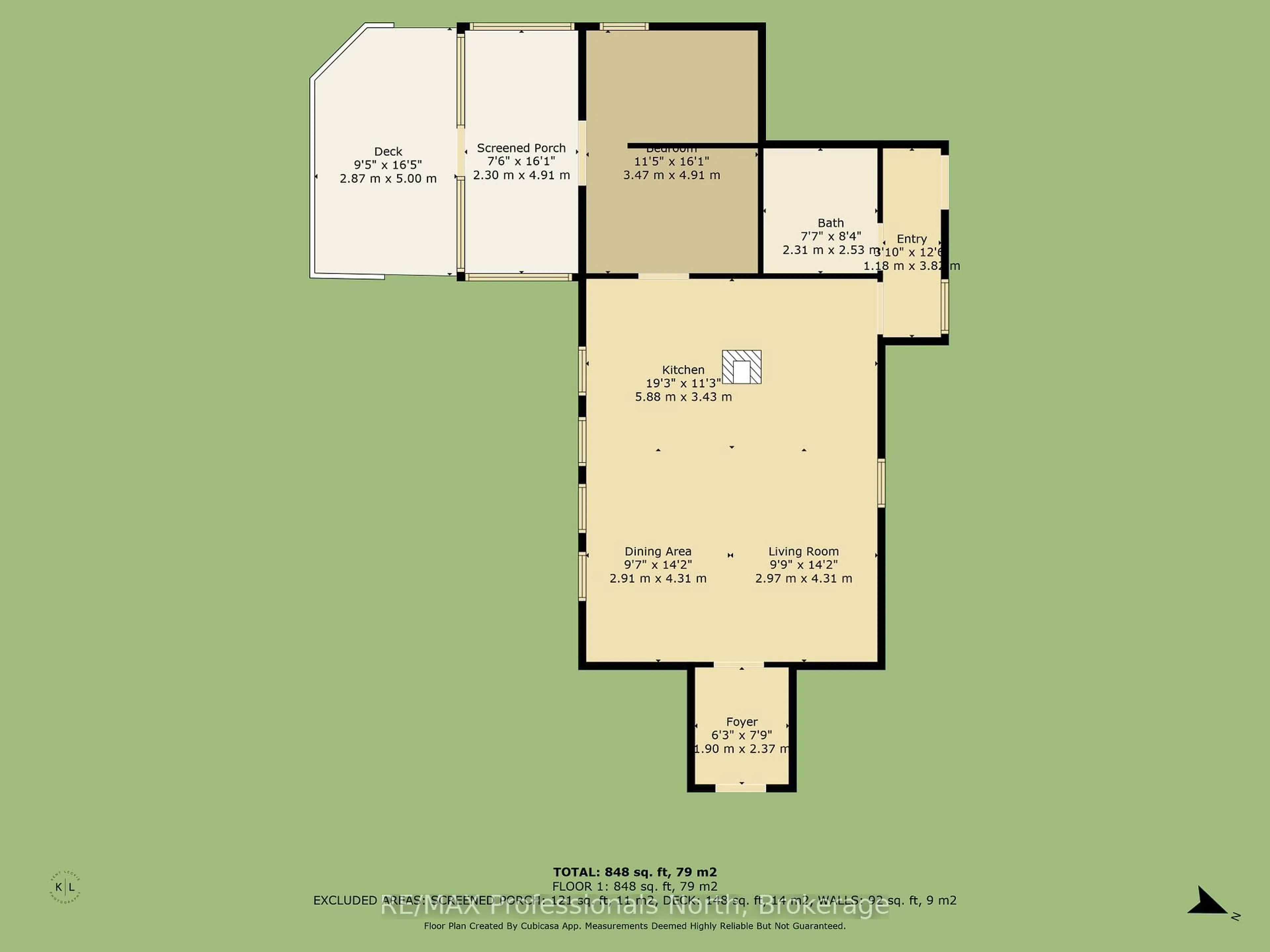 Floor plan for 1005 Learners Lane, Minden Hills Ontario K0M 2K0