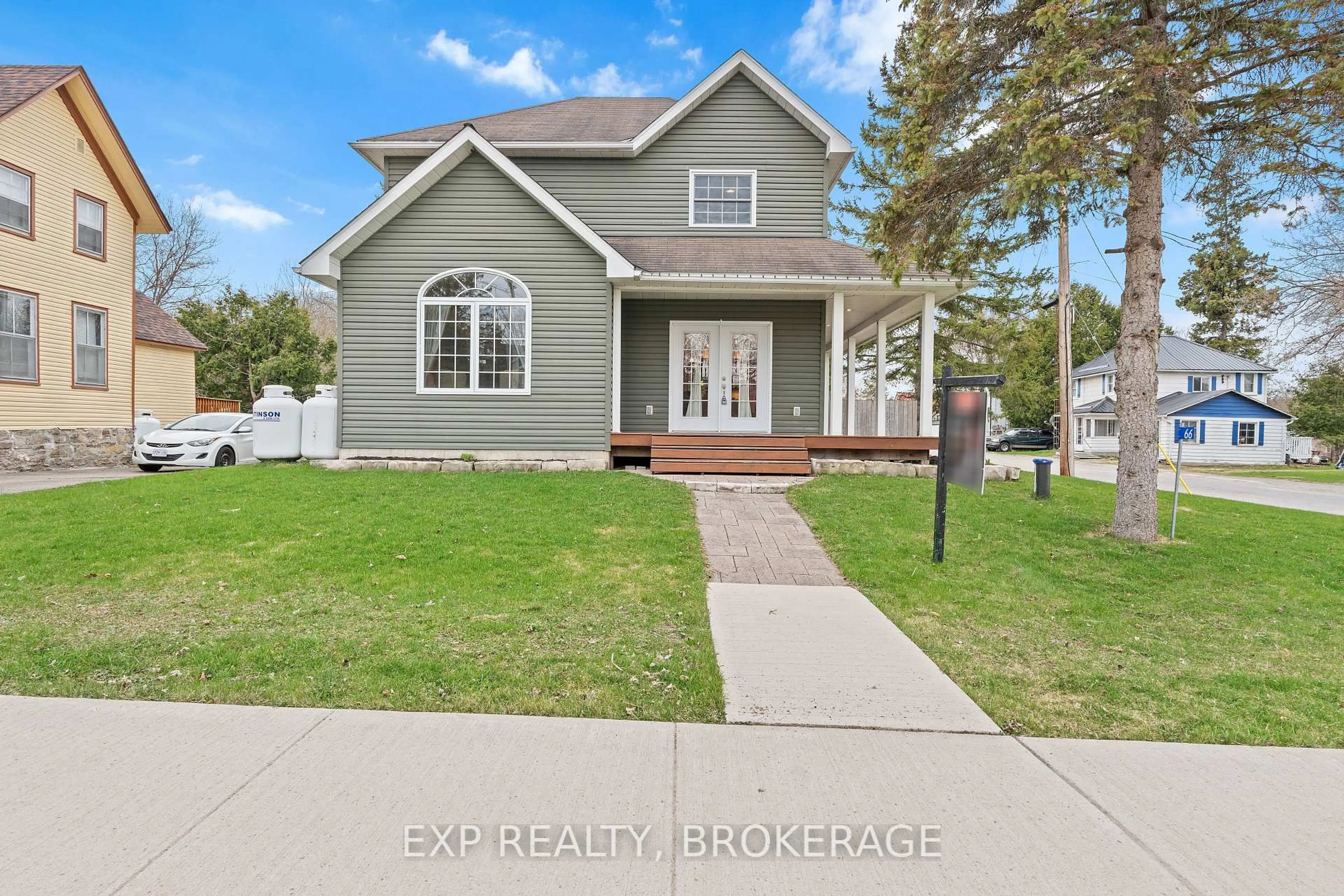Home with vinyl exterior material, street for 66 KING St, Rideau Lakes Ontario K0E 1G0