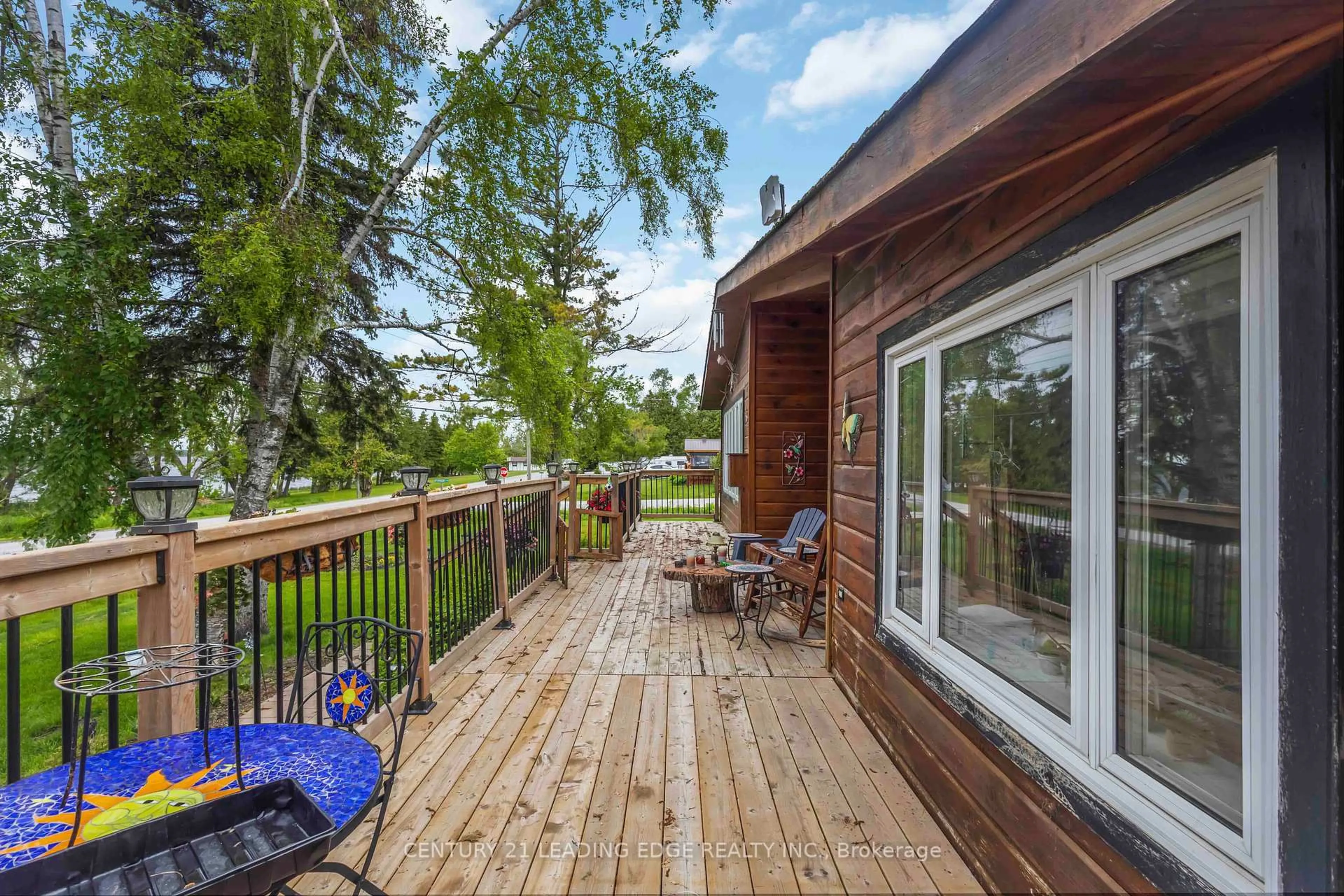 Patio, water/lake/river/ocean view for 164 Snug Harbour Rd, Kawartha Lakes Ontario K9V 4R6