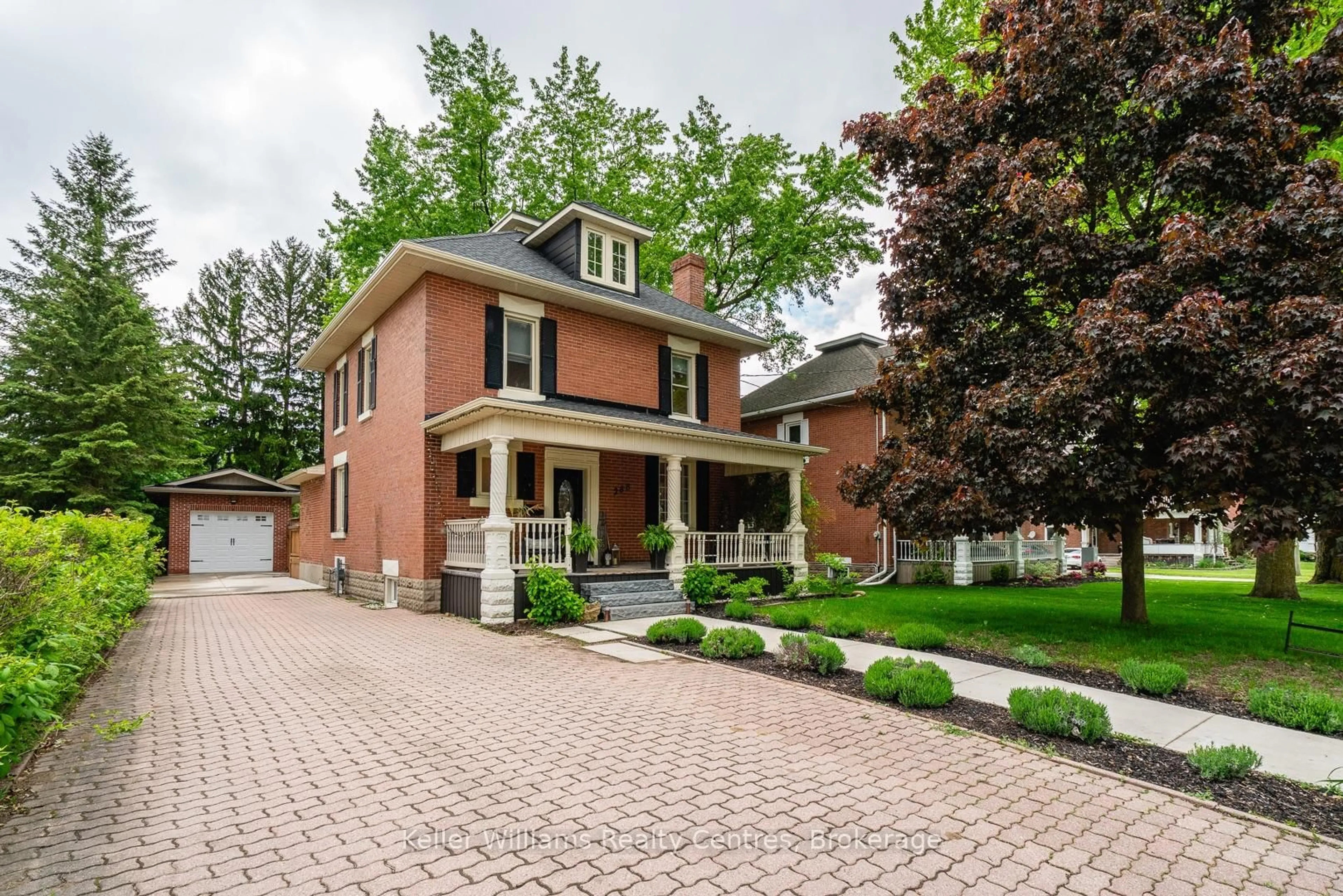 Home with brick exterior material, street for 288 7th Ave, Hanover Ontario N4N 2H4