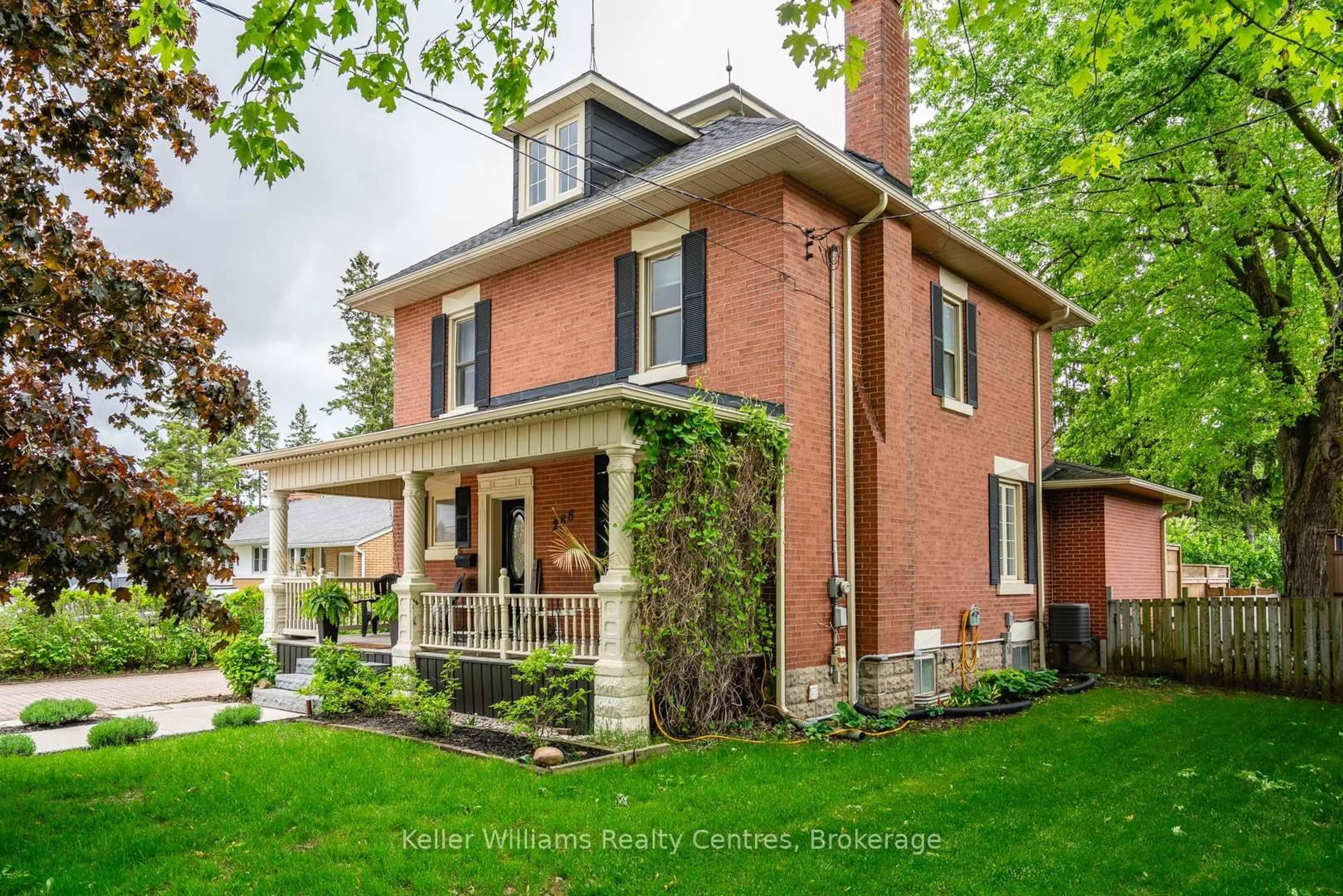 Home with brick exterior material, street for 288 7th Ave, Hanover Ontario N4N 2H4