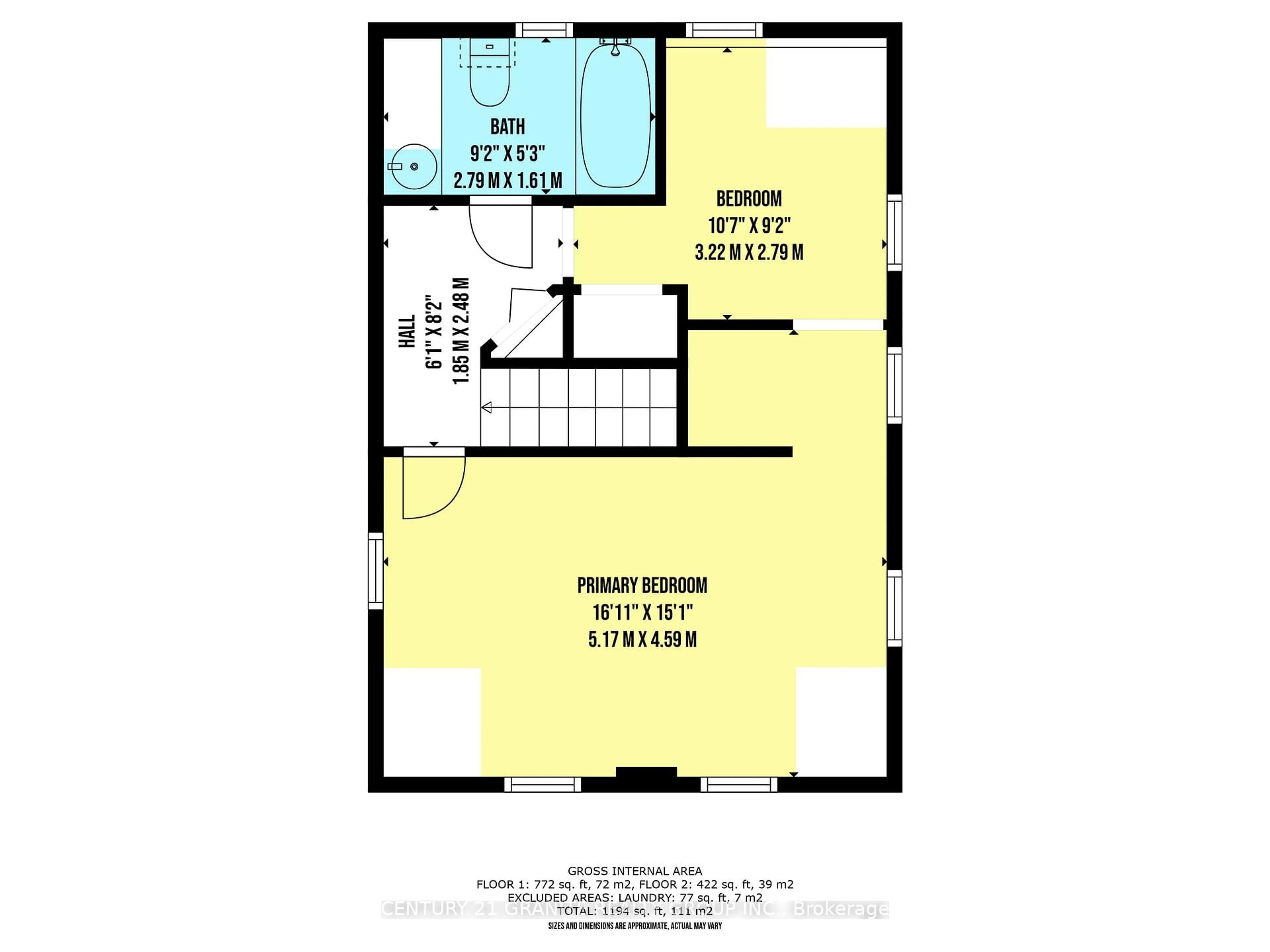 Floor plan for 9 Monck St, Bancroft Ontario K0L 1C0