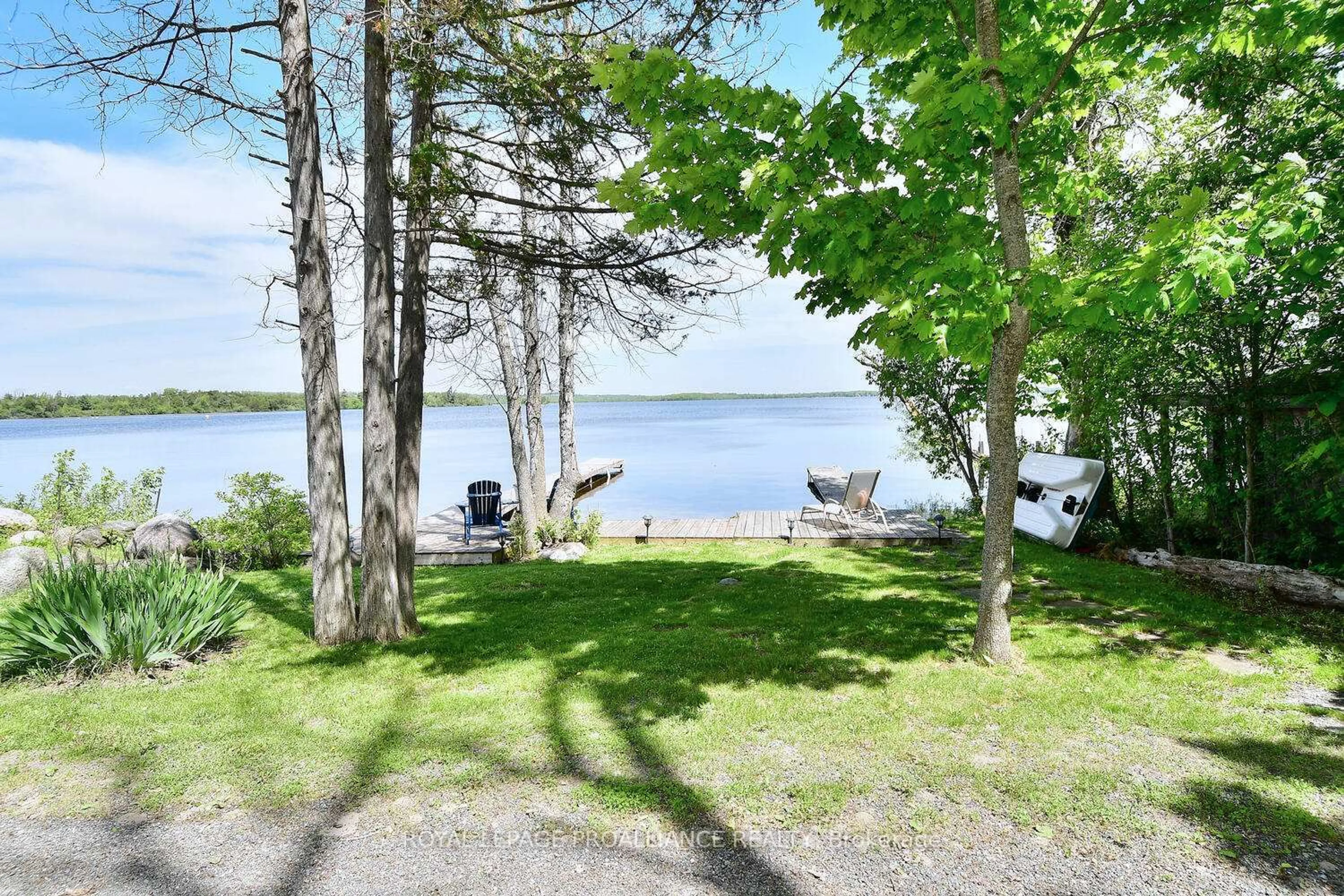 Patio, water/lake/river/ocean view for 64 Langs Rd, Alnwick/Haldimand Ontario K0K 2X0