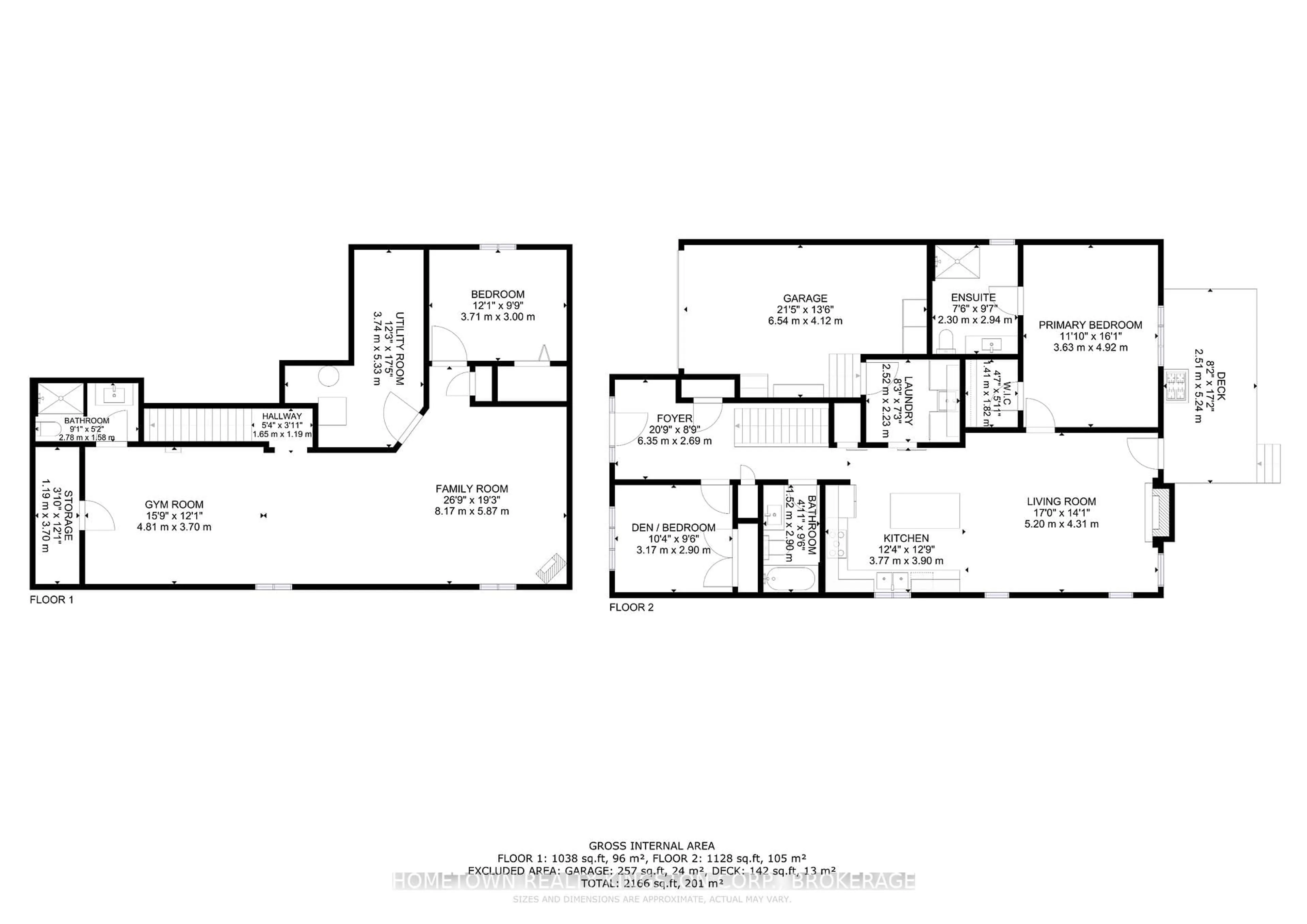 Floor plan for 18 J Manitou Cres, Loyalist Ontario K7N 0C8
