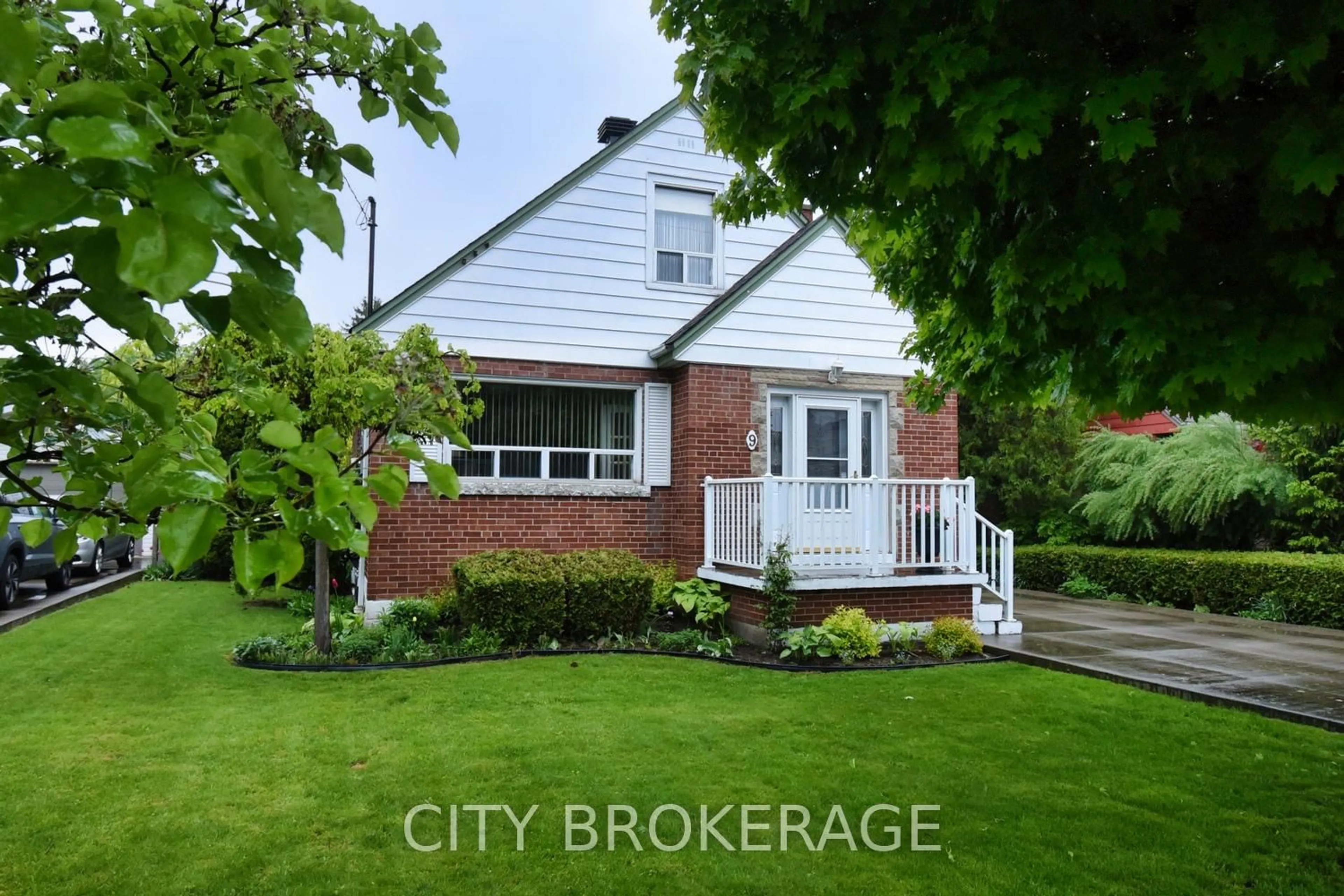 Home with brick exterior material, street for 9 Carene Ave, Hamilton Ontario L8K 3W3