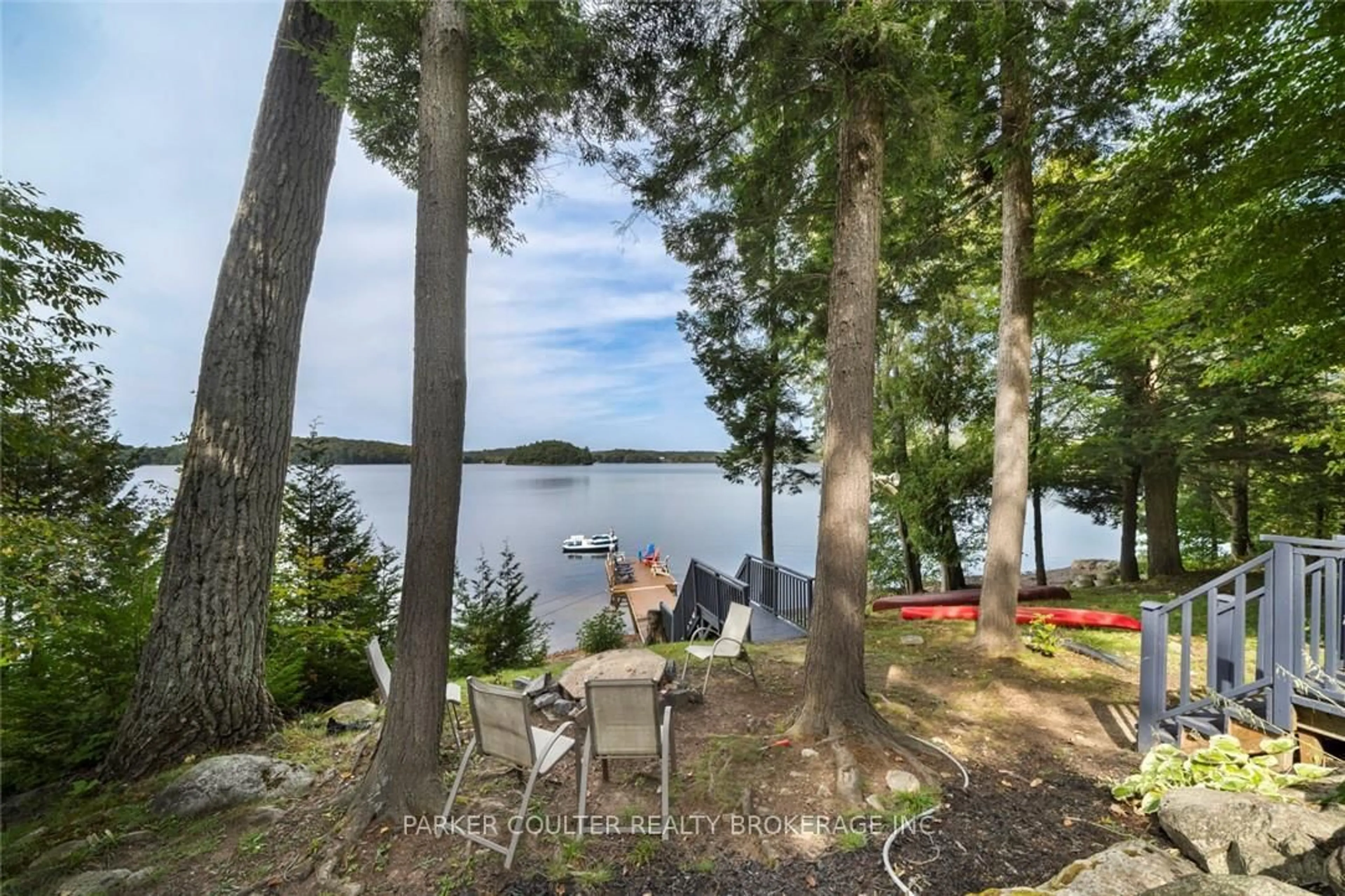 Patio, water/lake/river/ocean view for 1202 Windermere Rd #12, Muskoka Lakes Ontario P0B 1M0