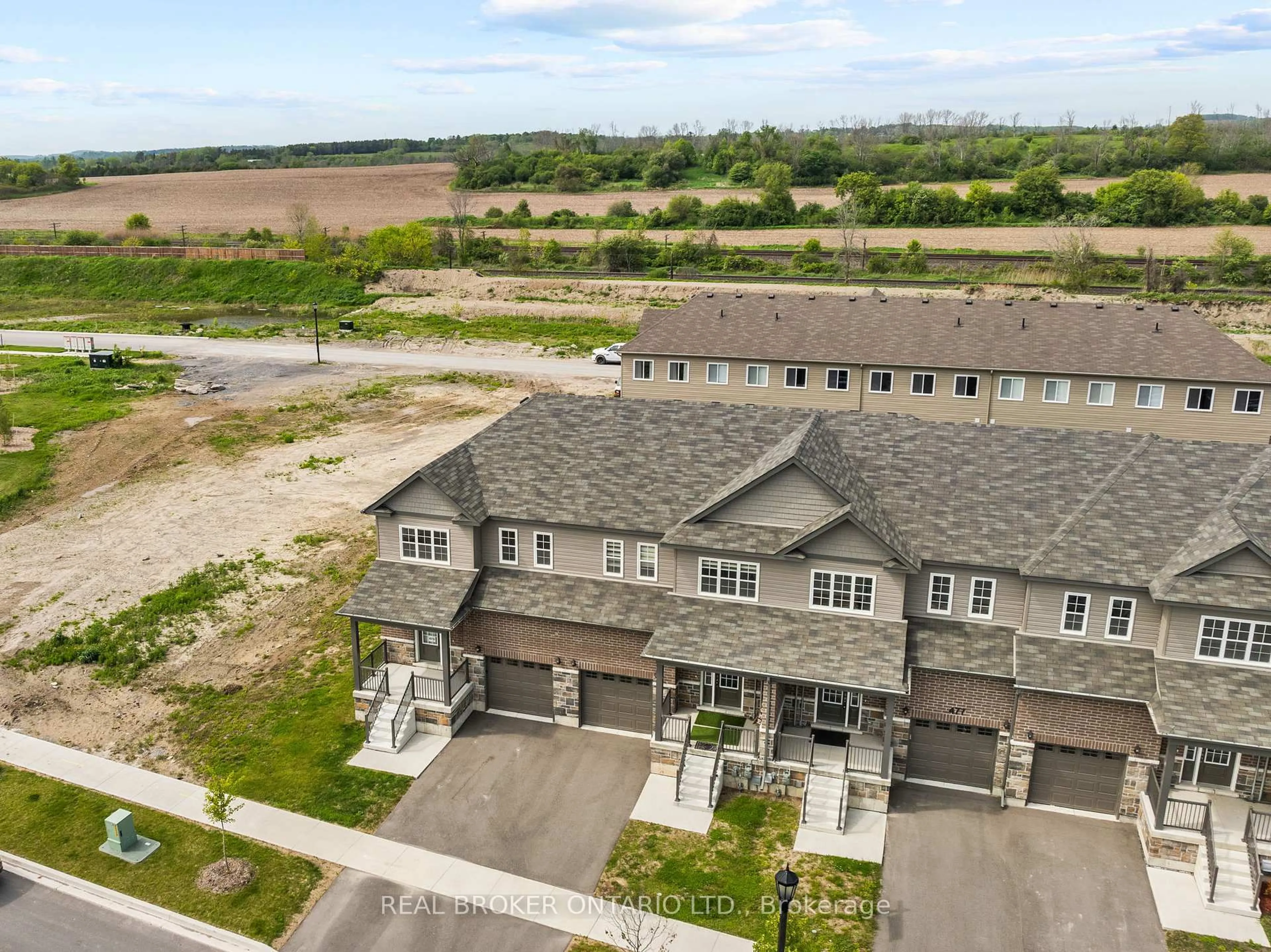 A pic from outside/outdoor area/front of a property/back of a property/a pic from drone, water/lake/river/ocean view for 473 Hayward St, Cobourg Ontario K9A 3N5