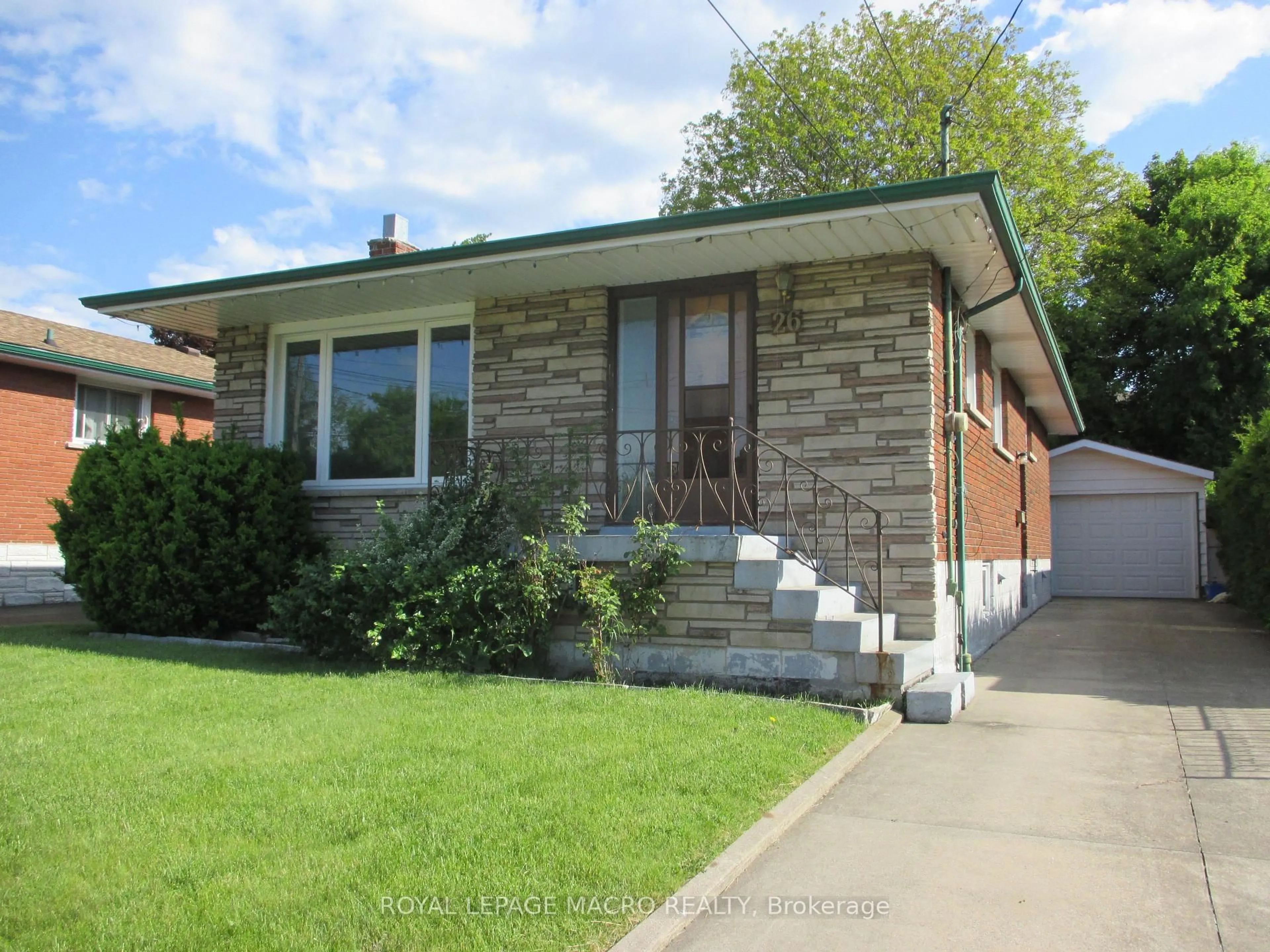 Home with brick exterior material, street for 26 Parklands Dr, Hamilton Ontario L8K 4W7