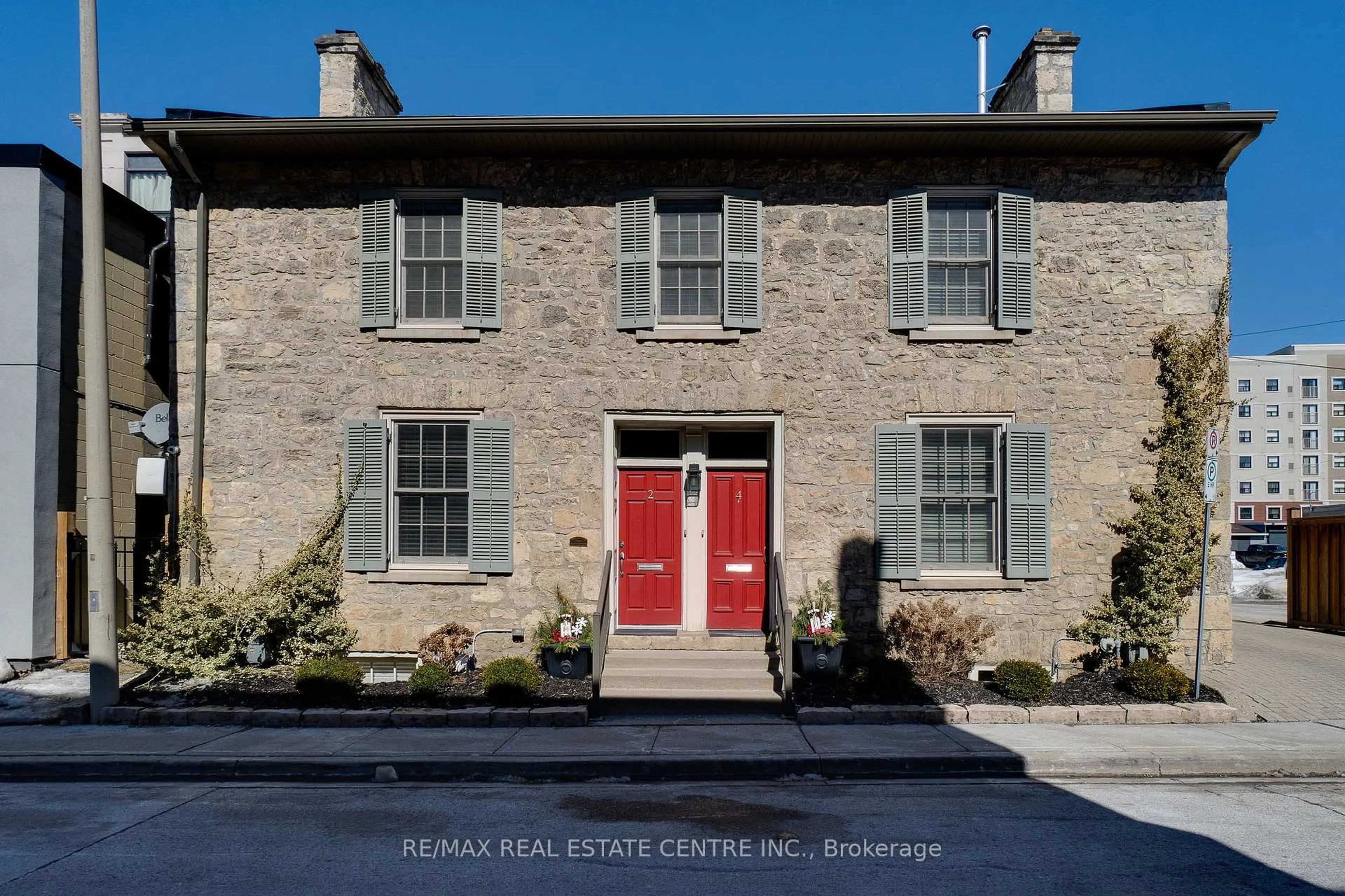 Home with brick exterior material, street for 2 & 4 Warnock St, Cambridge Ontario N1R 2A6