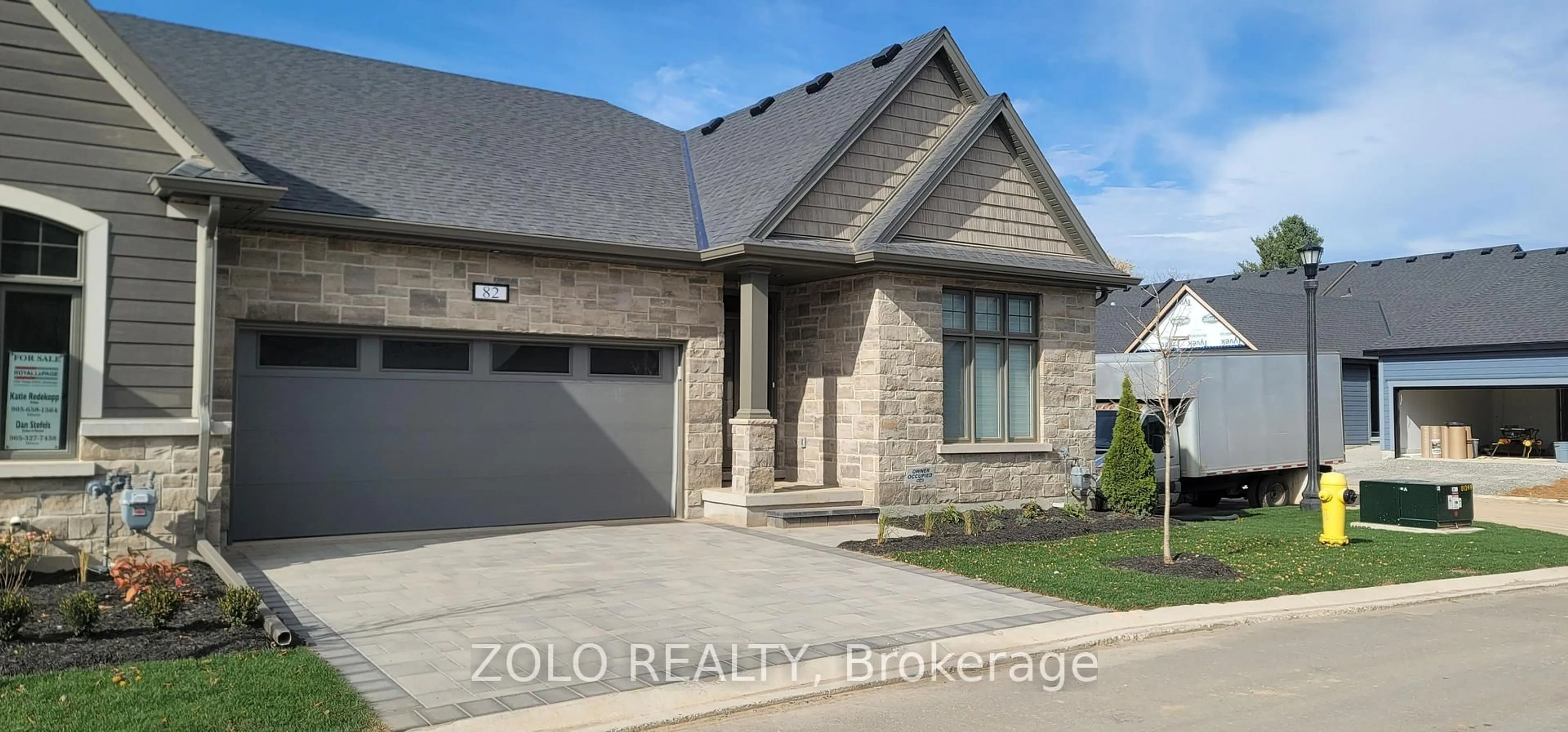 Home with brick exterior material, street for 154 Port Robinson Rd #82, Pelham Ontario L0S 1E6