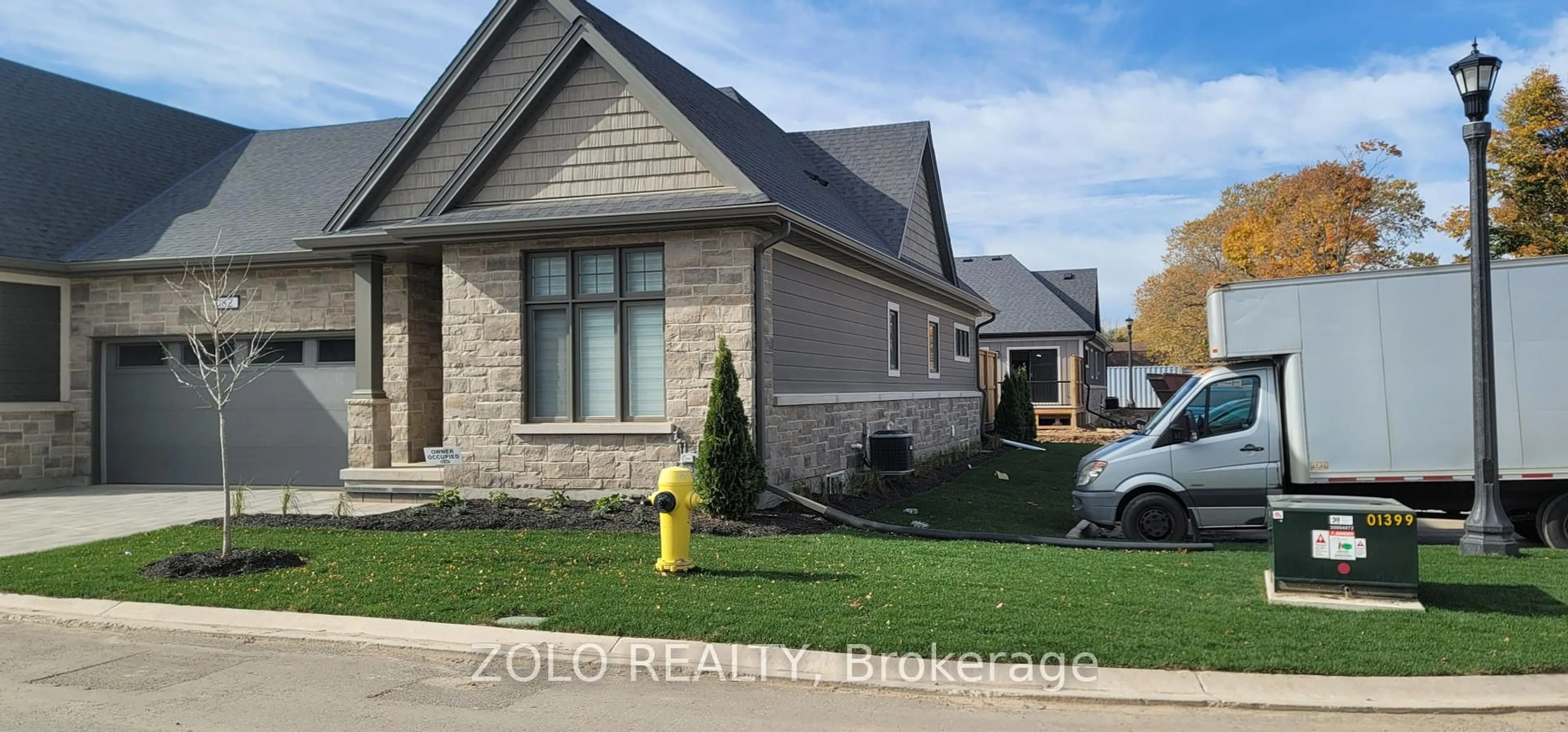 Home with brick exterior material, street for 154 Port Robinson Rd #82, Pelham Ontario L0S 1E6