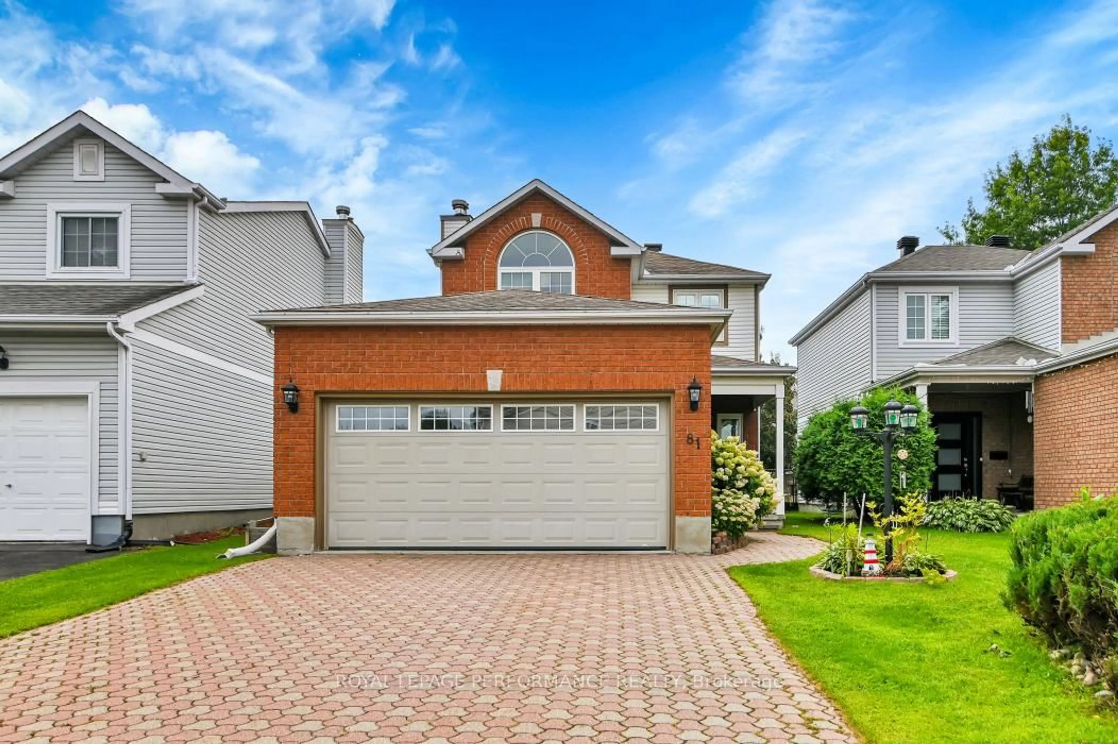 Home with brick exterior material, street for 81 Armagh Way, Ottawa Ontario K2J 4C1