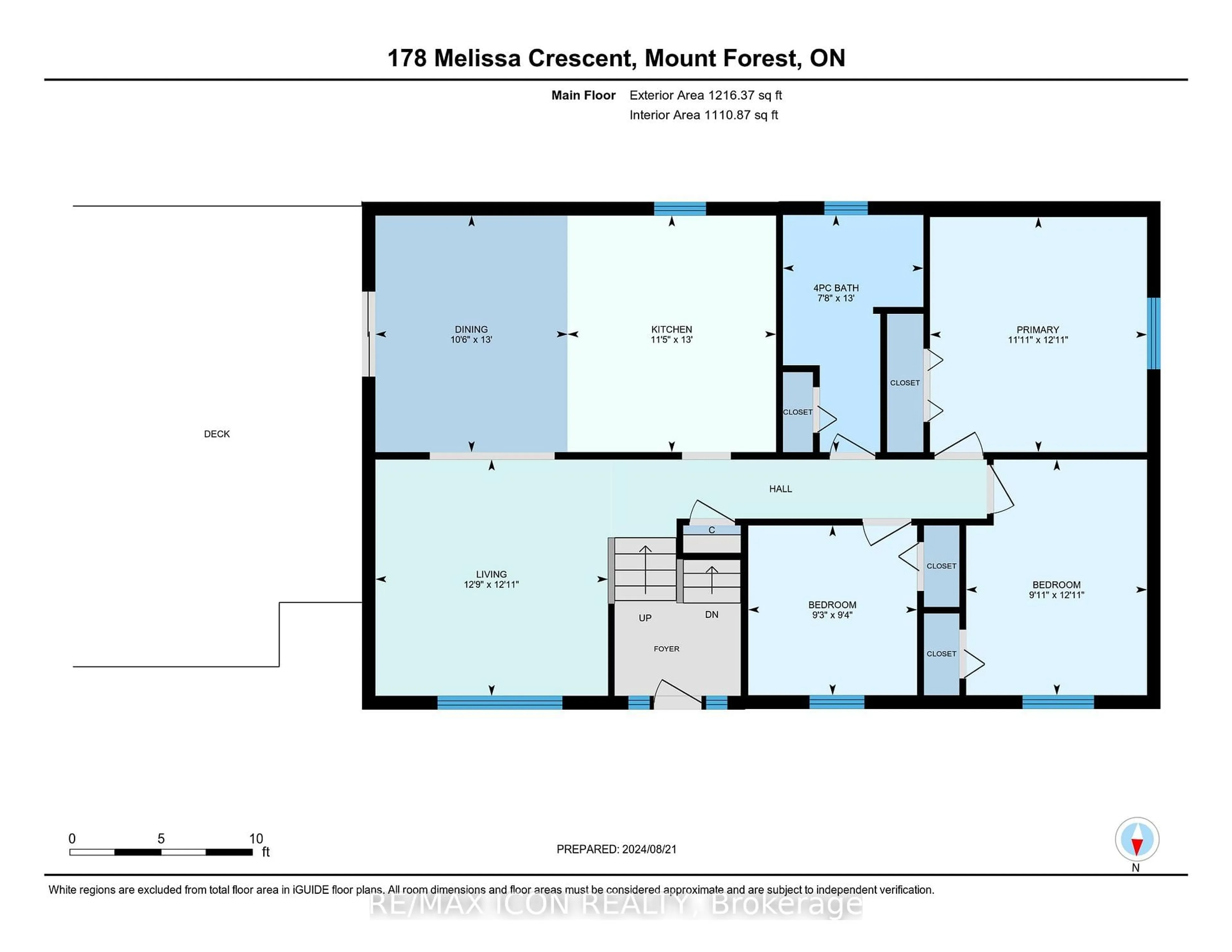 Floor plan for 178 Melissa Cres, Wellington North Ontario N0G 2L3