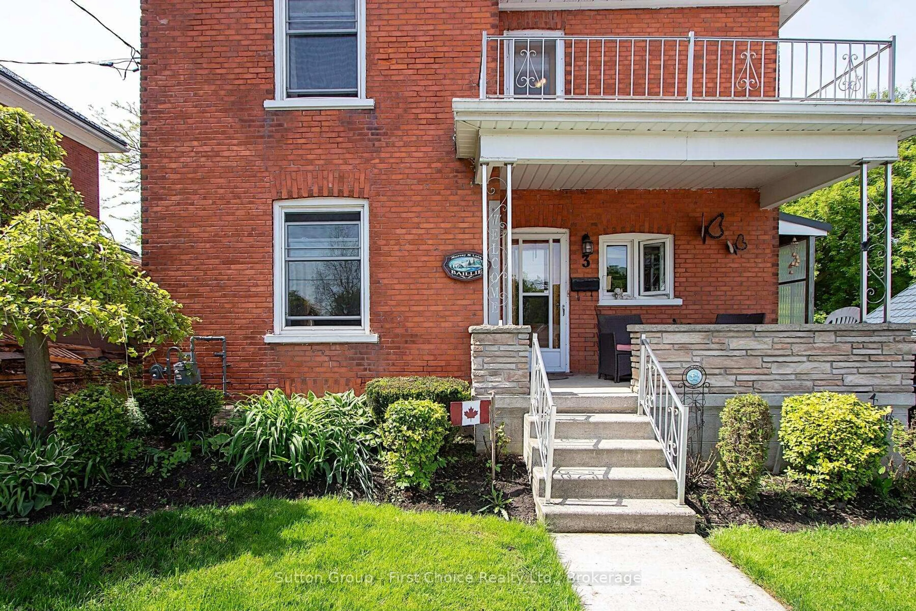 Home with brick exterior material, street for 3 Pugh St, Perth East Ontario N0K 1M0