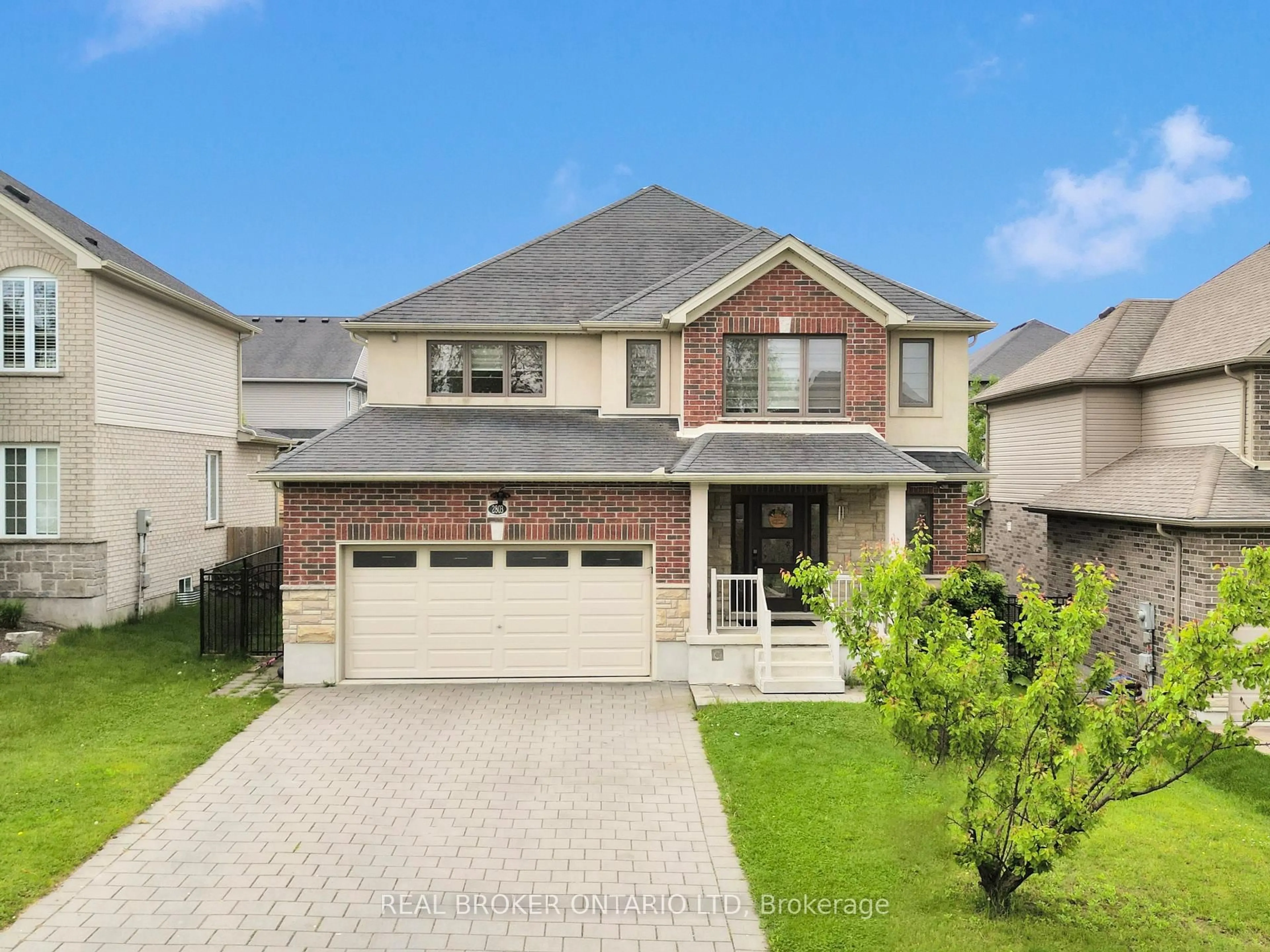 Home with brick exterior material, street for 2803 Sheffield Pl, London South Ontario N6M 0E5