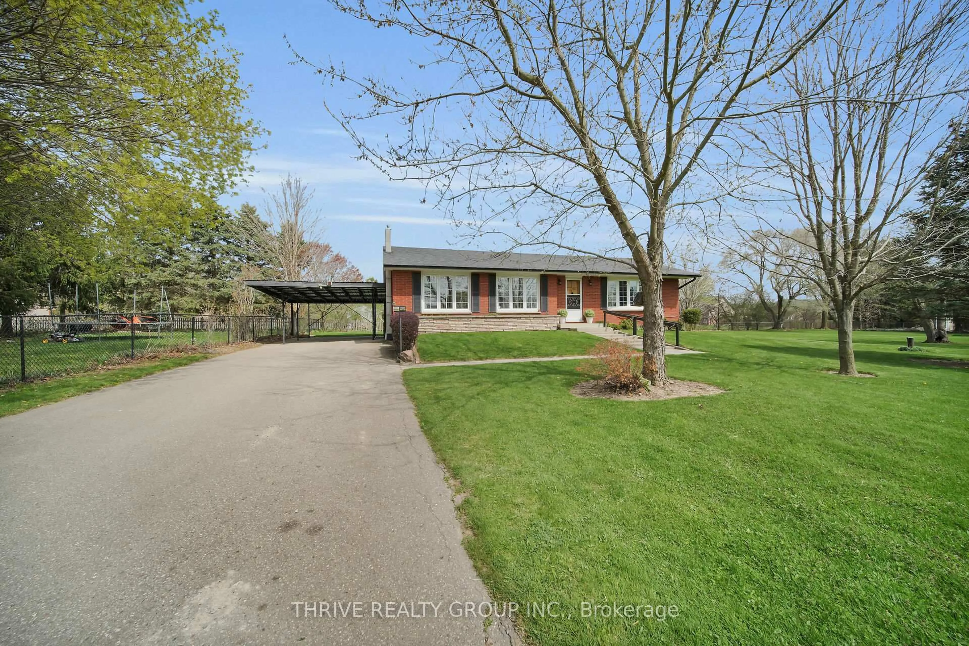 A pic from outside/outdoor area/front of a property/back of a property/a pic from drone, street for 4036 Elgin Rd, Thames Centre Ontario N0L 1V0