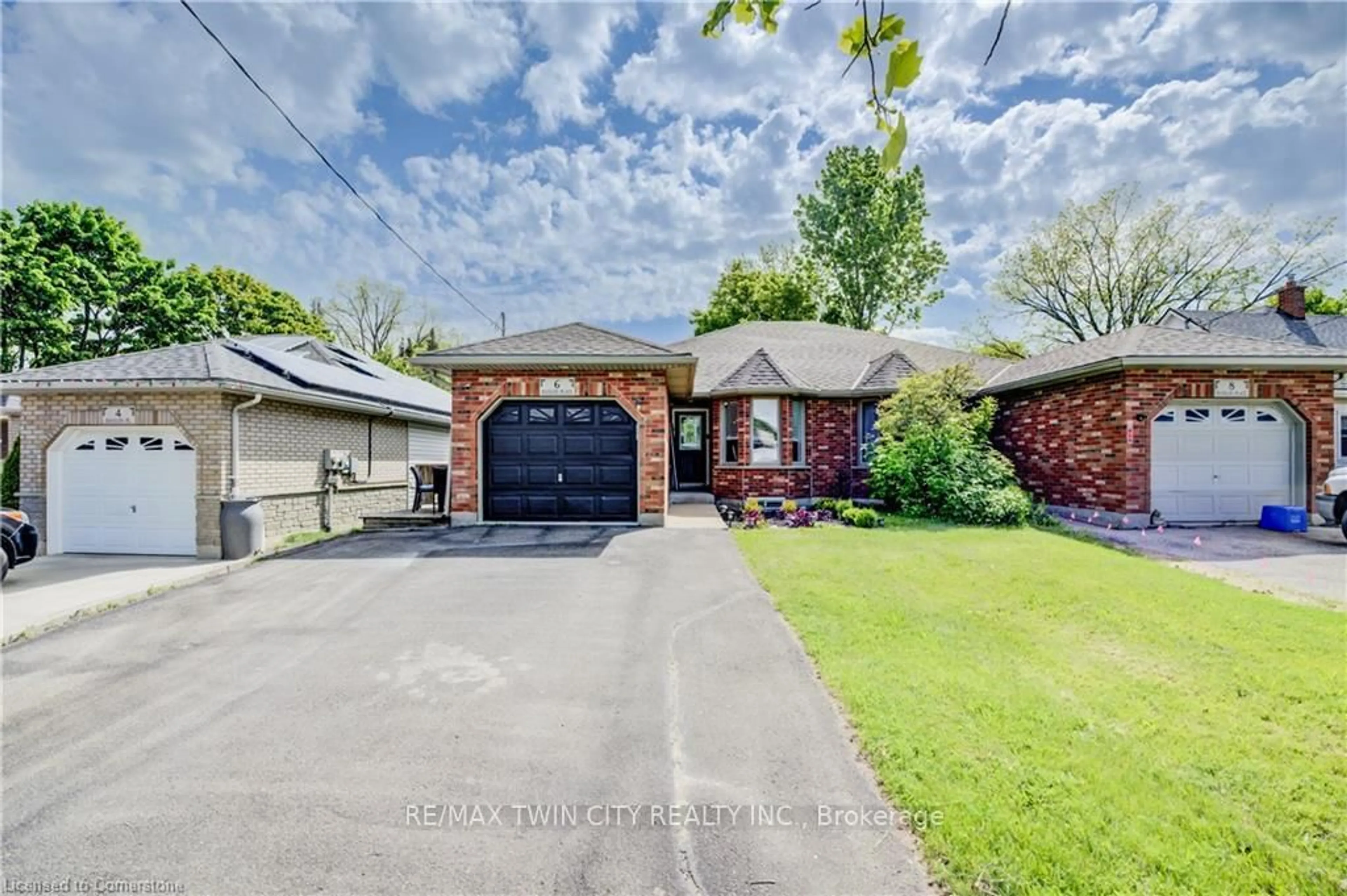 Home with brick exterior material, street for 6 Hanlon Pl, Brant Ontario N3L 3E3