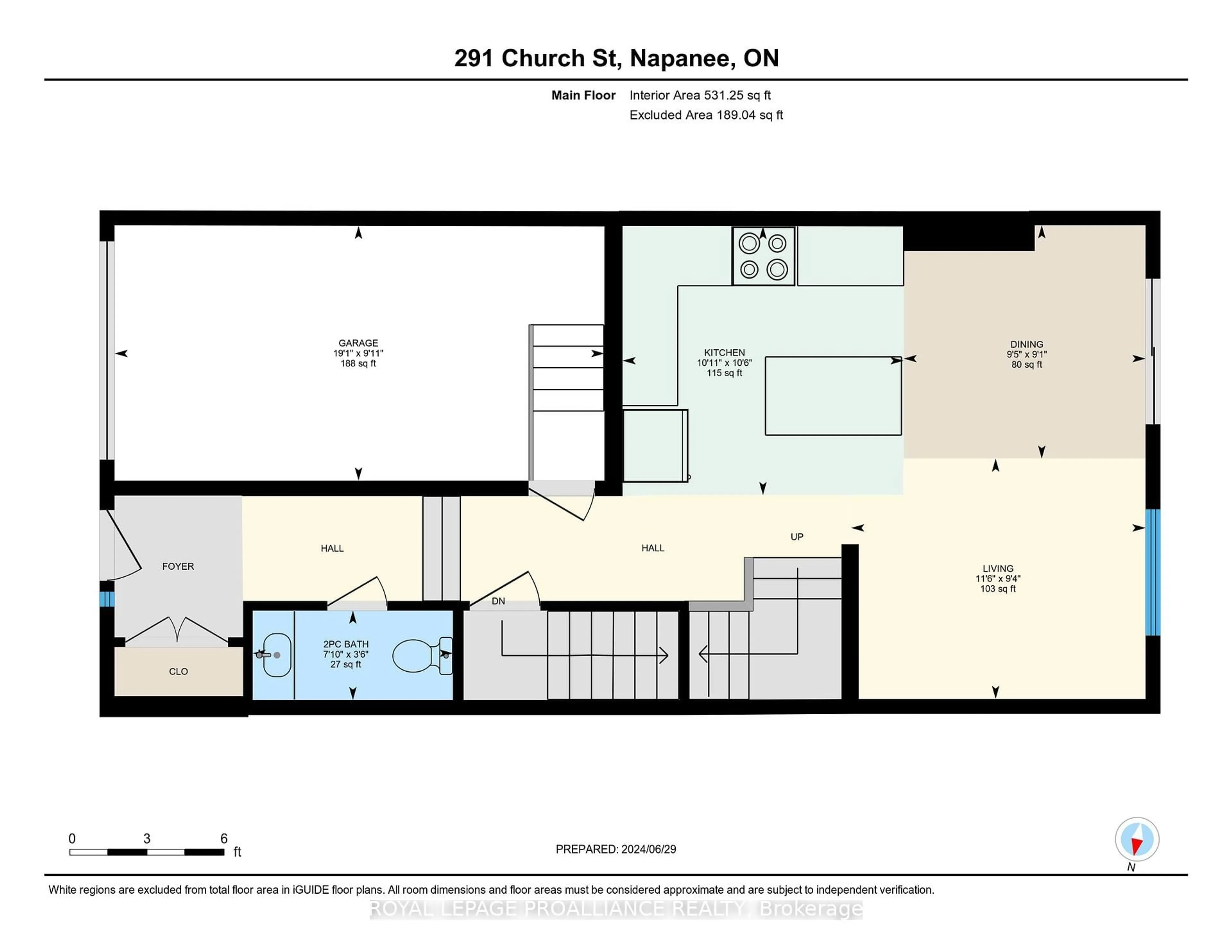 Floor plan for 295 Church St, Greater Napanee Ontario K7R 1C5