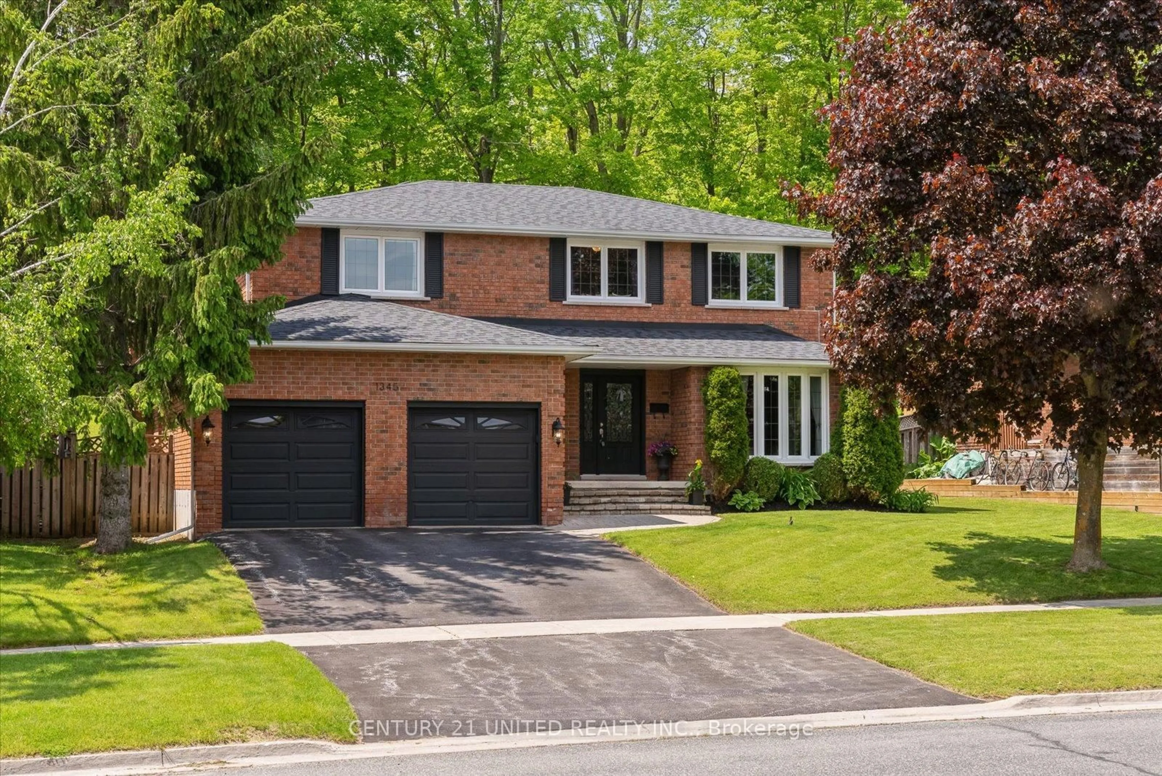 Home with brick exterior material, street for 1345 Hetherington Dr, Peterborough North Ontario K9L 1X5