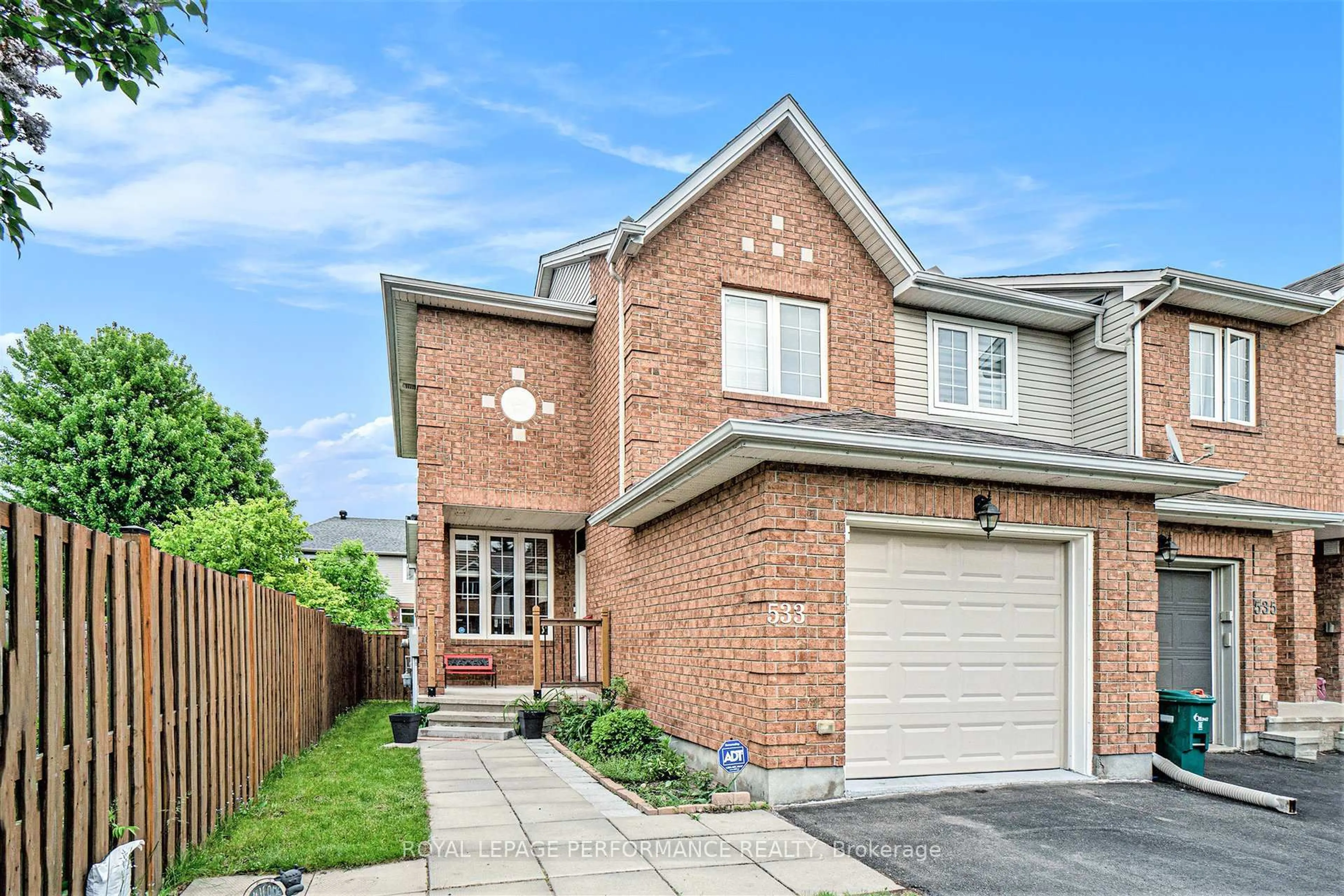Home with brick exterior material, street for 533 Wild Shore Cres, Ottawa Ontario K1V 1S9