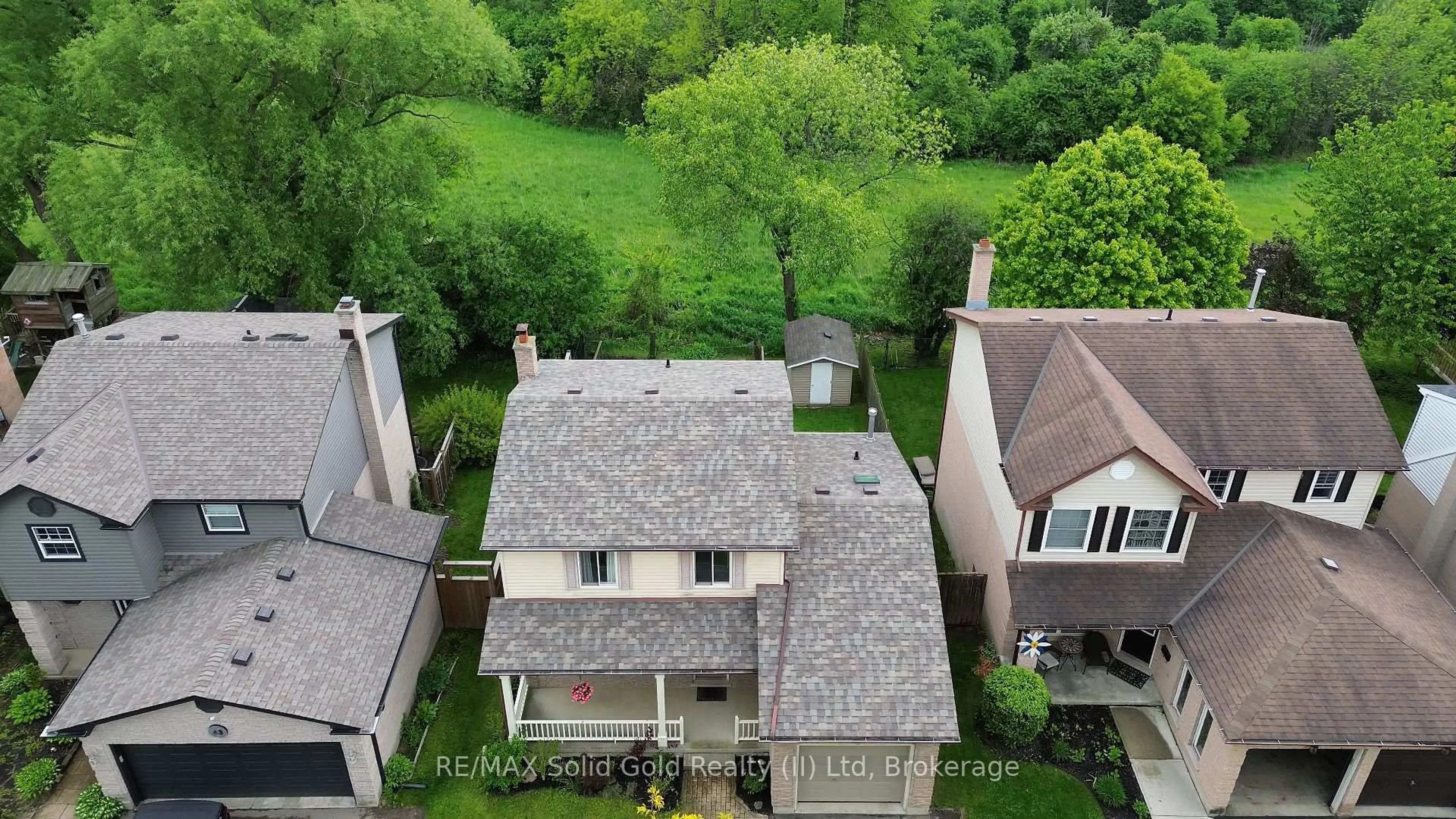 A pic from outside/outdoor area/front of a property/back of a property/a pic from drone, unknown for 47 Anvil St, Kitchener Ontario N2P 1X7