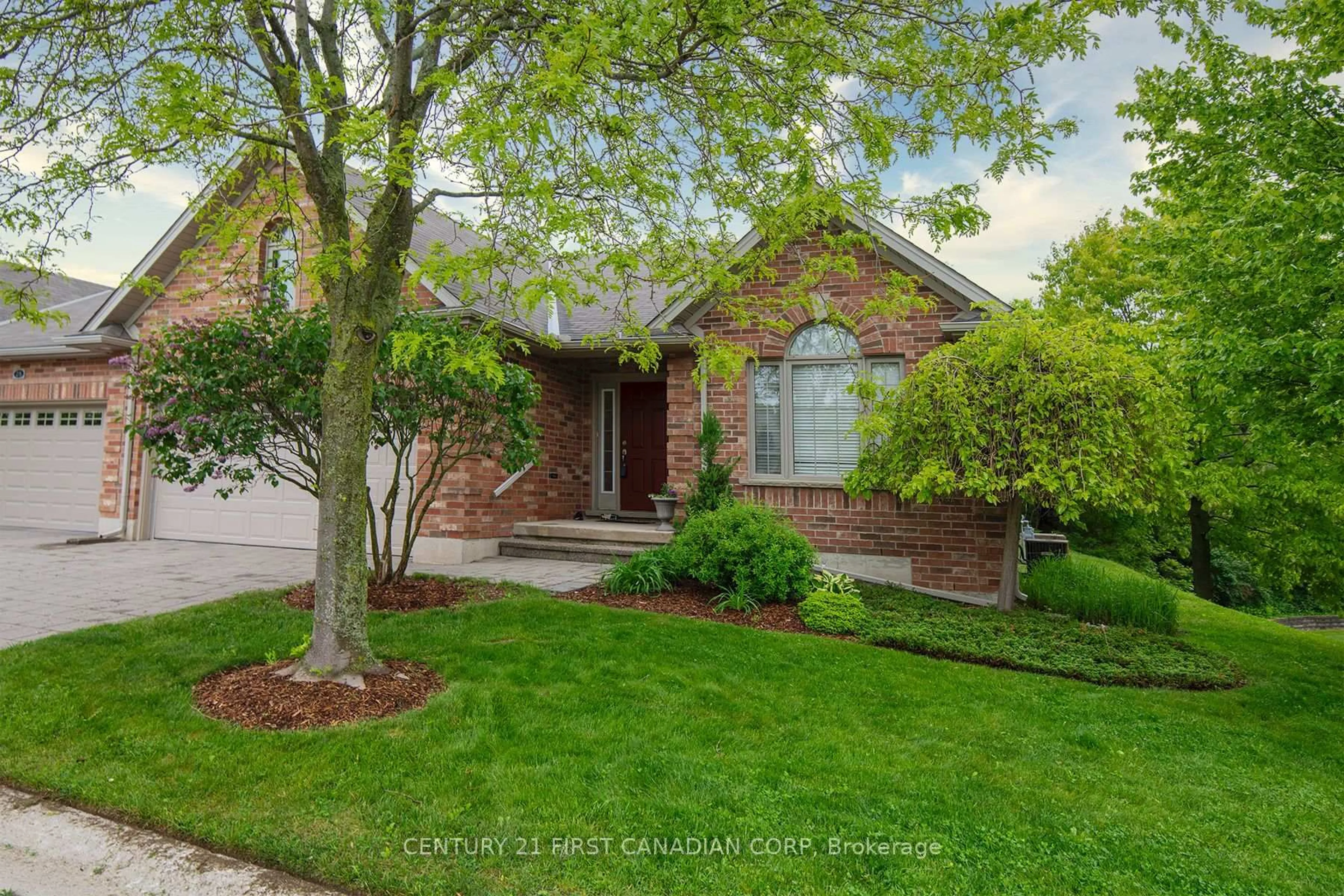 Home with brick exterior material, street for 1502 Warbler Woods Walk #26, London South Ontario N6K 0A7