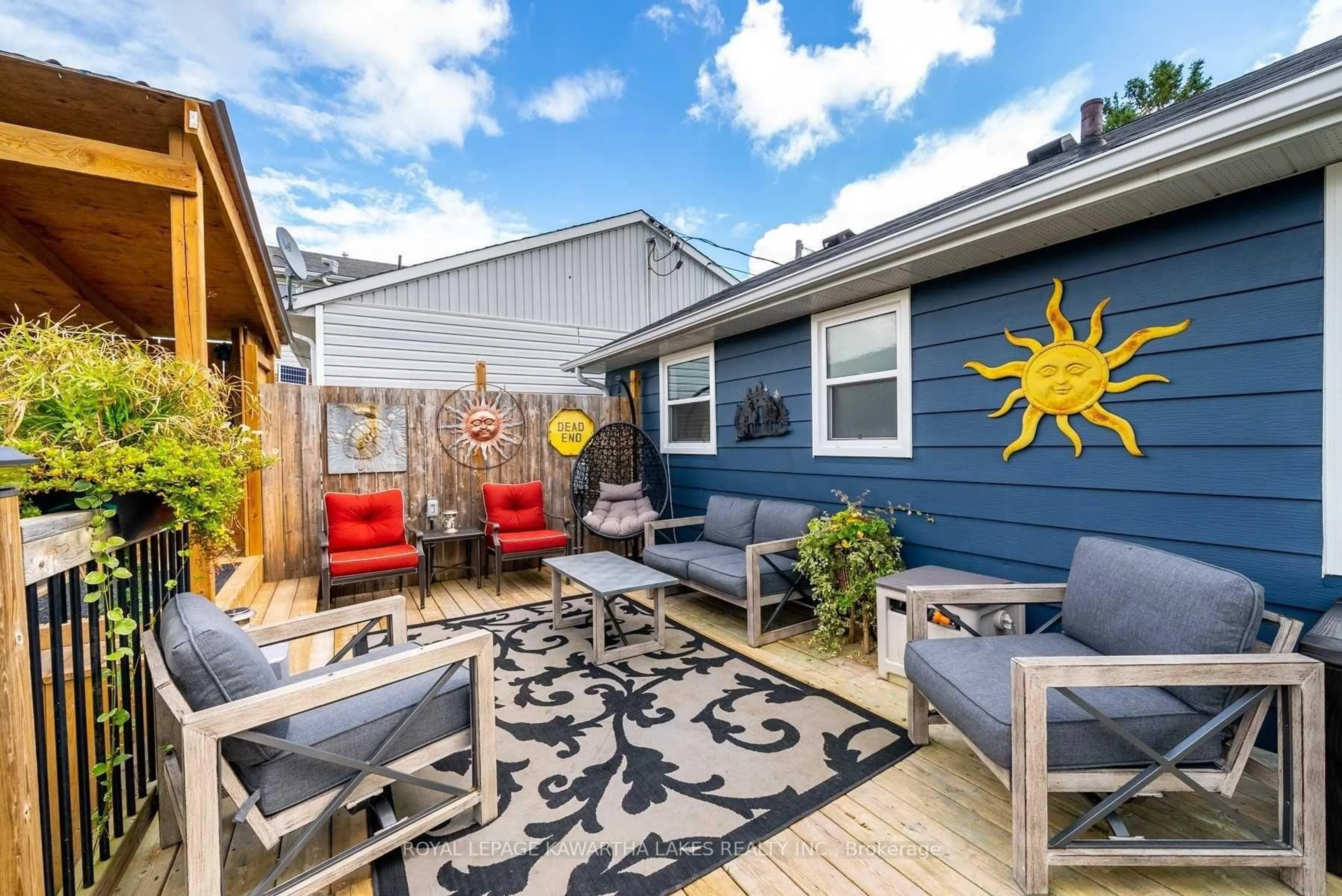 Patio, street for 813 County Road 121 Rd, Kawartha Lakes Ontario K0M 1N0
