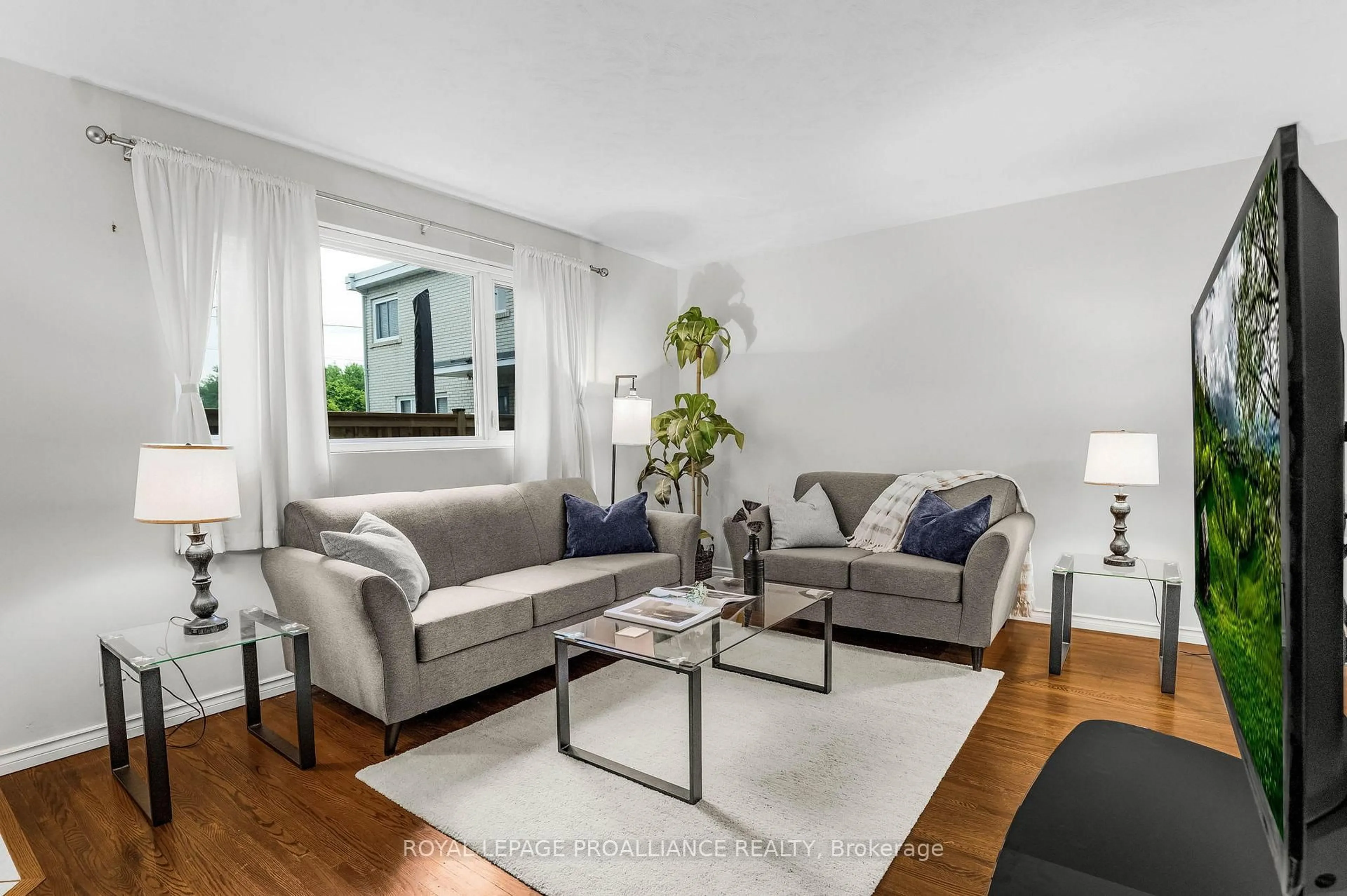 Living room with furniture, unknown for 137 Furnace St #8, Cobourg Ontario K9A 2E5