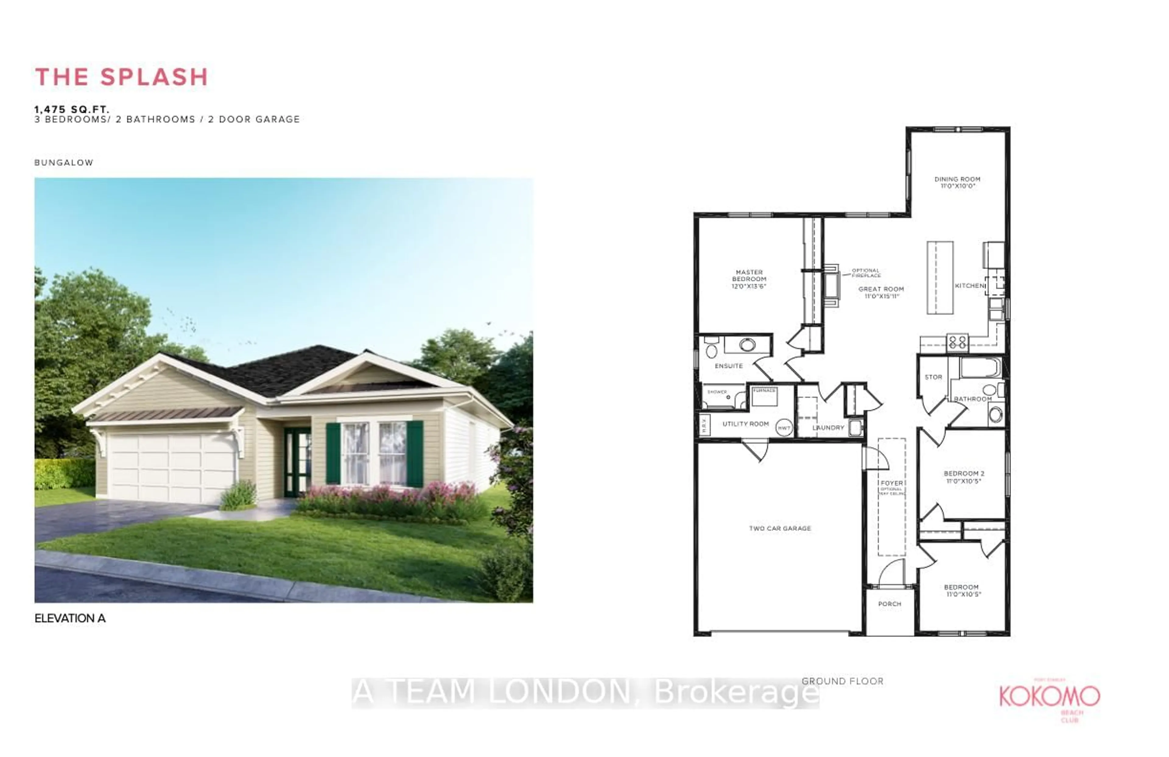 Floor plan for 88 The Promenade N/A, Central Elgin Ontario N5L 0B5