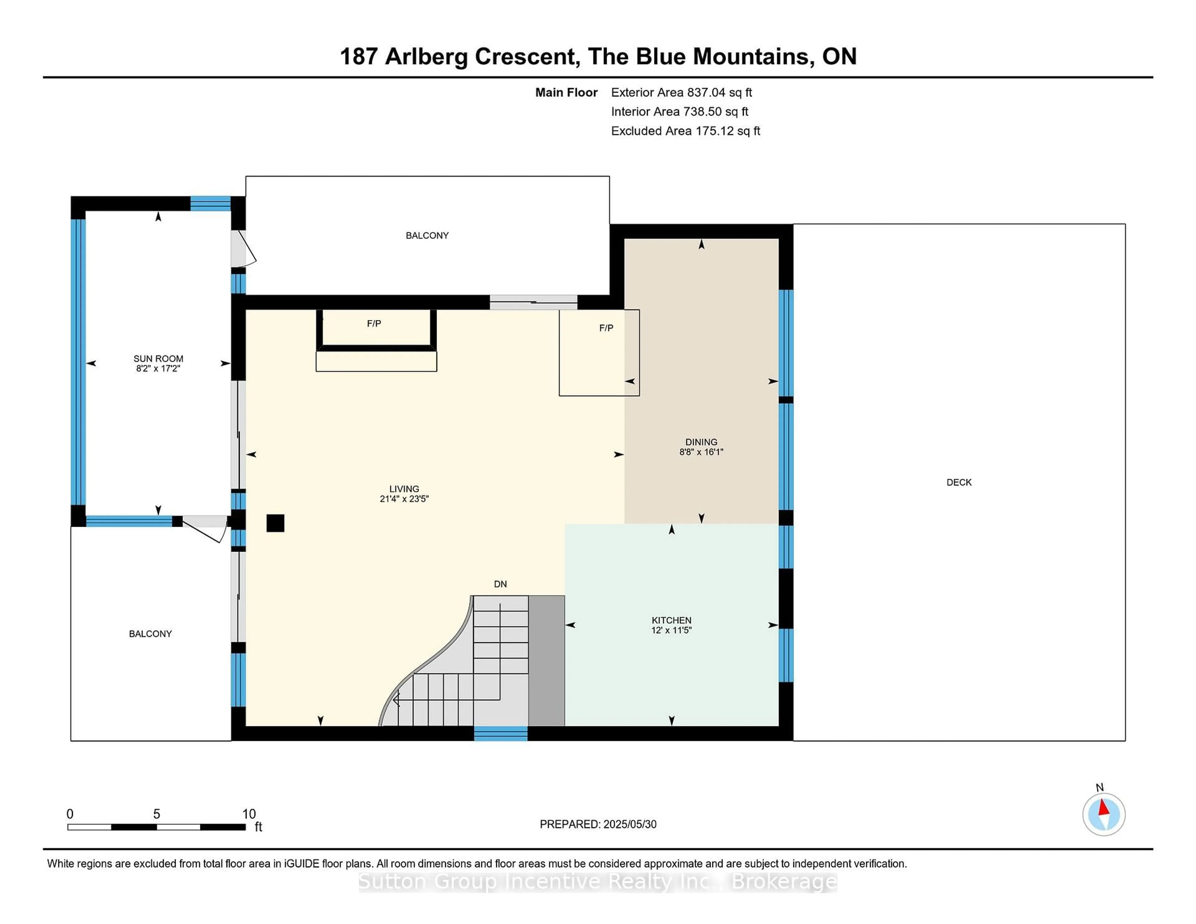Floor plan for 187 Arlberg Cres, Blue Mountains Ontario L9Y 0M1