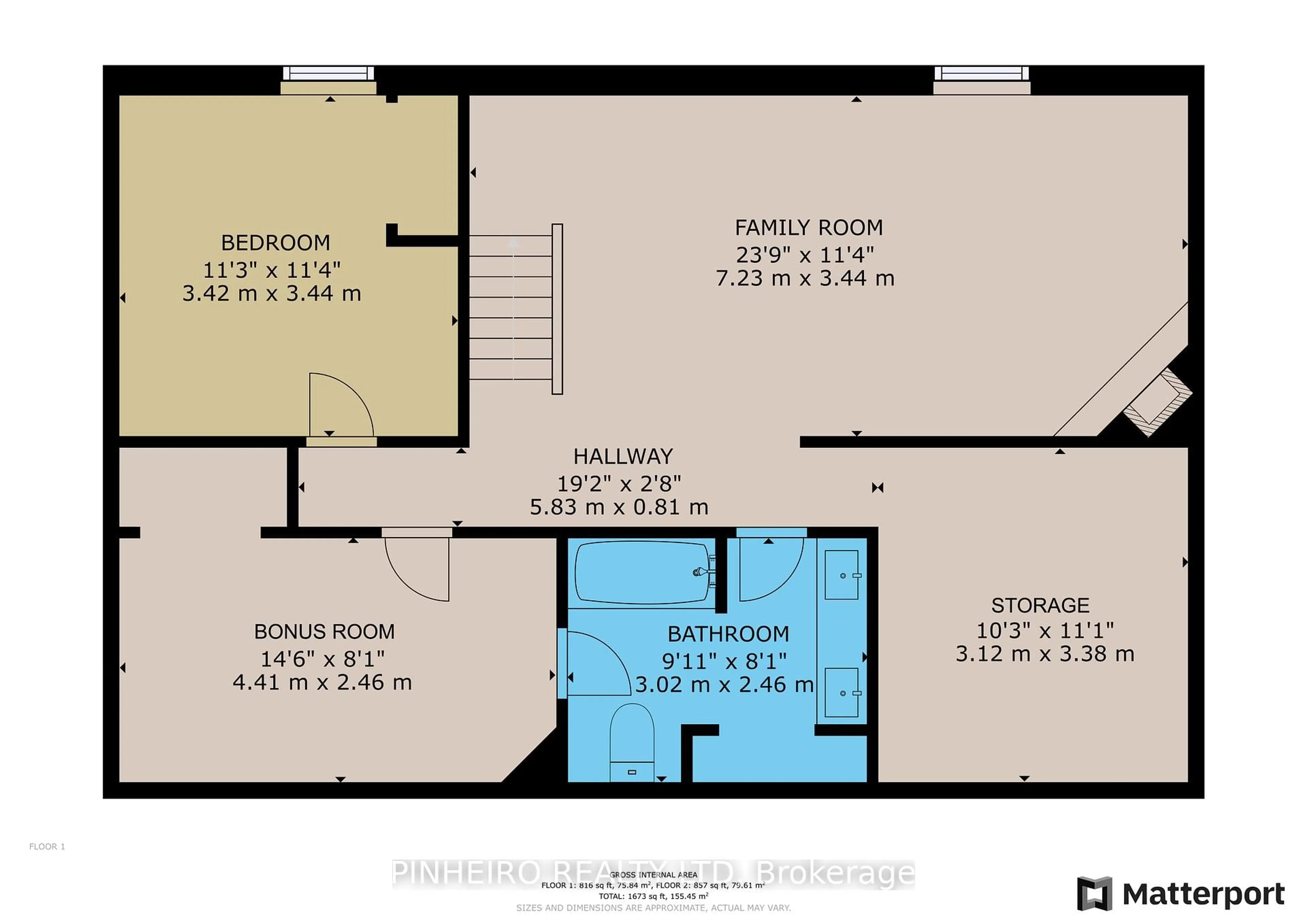 Floor plan for 1975 Royal Cres, London East Ontario N5V 1N6