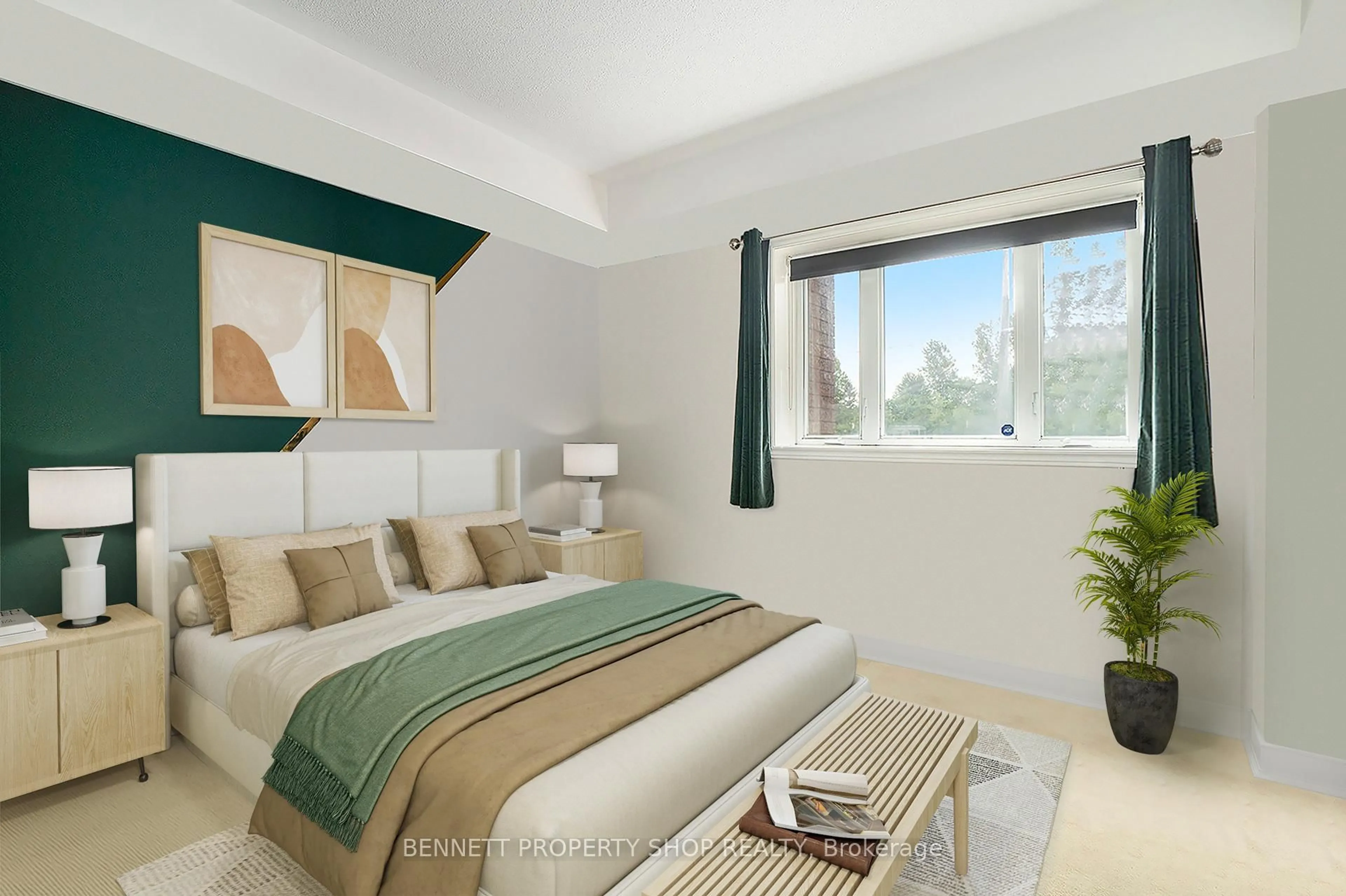 Bedroom with bed, unknown for 1119 Stittsville Main St #D, Stittsville Ontario K2S 0C8