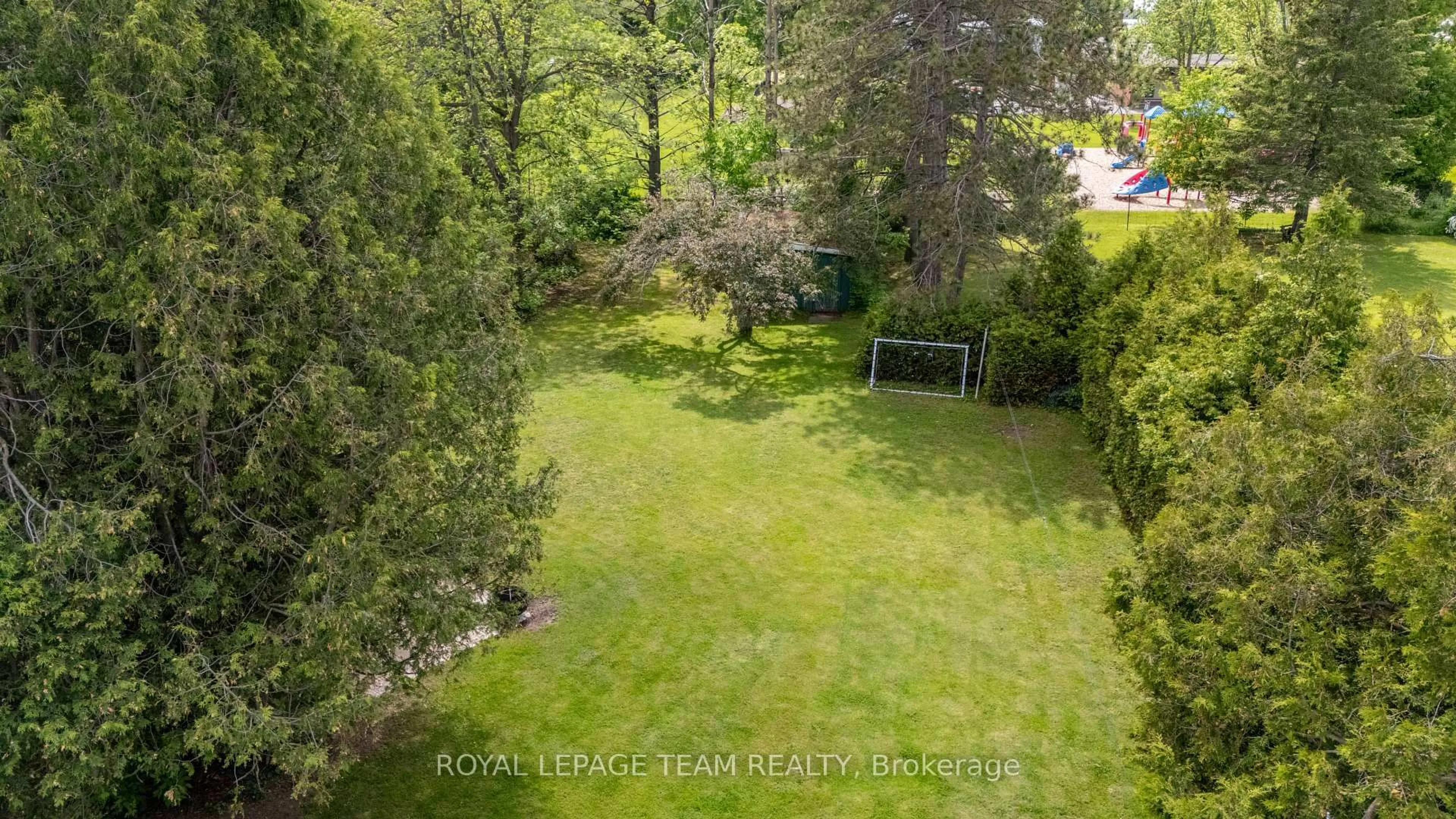 A pic from outside/outdoor area/front of a property/back of a property/a pic from drone, forest/trees view for 7 Nelson St, North Stormont Ontario K0C 1K0