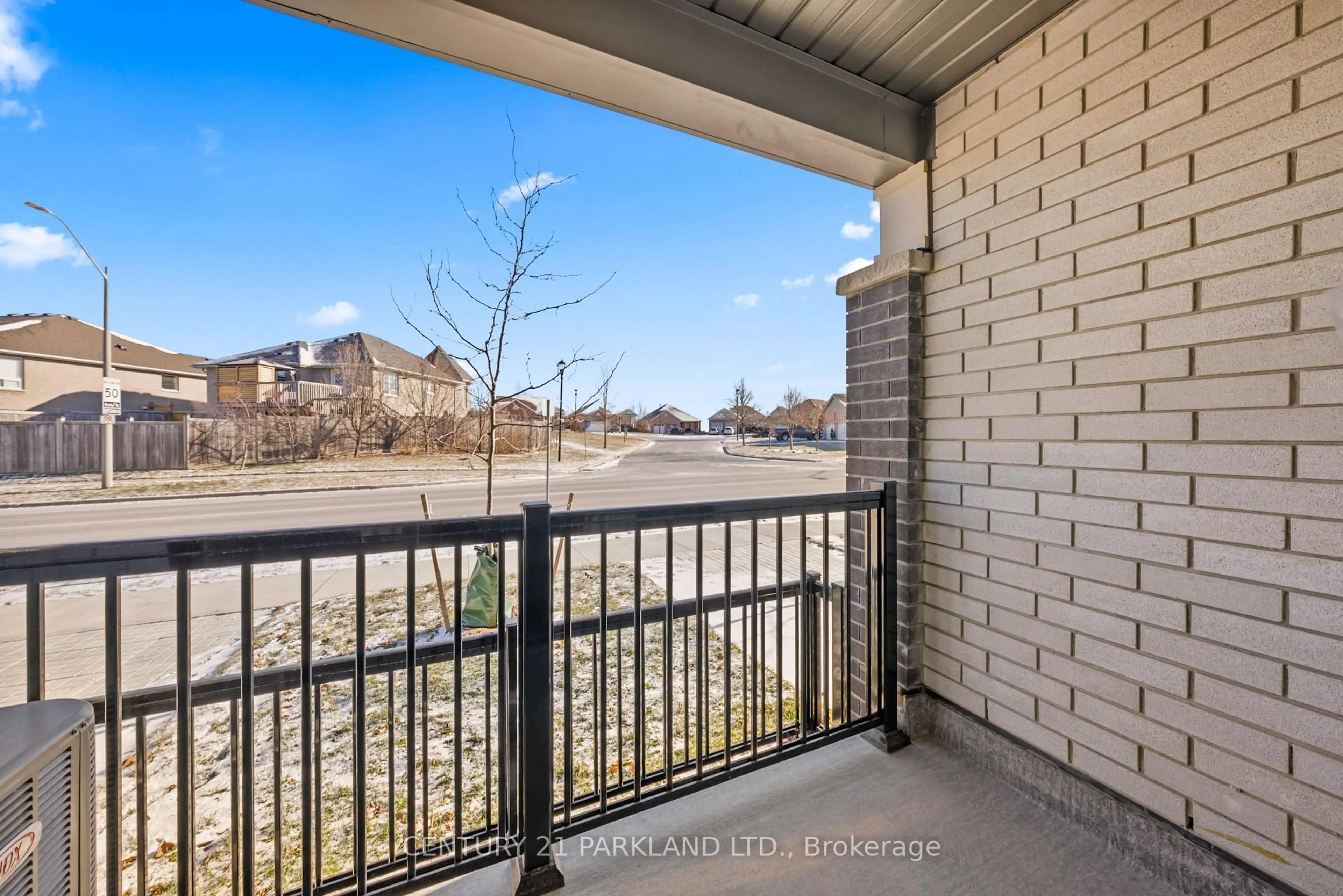 Balcony in the apartment, water/lake/river/ocean view for 160 Densmore Rd #1602, Cobourg Ontario K9A 4J9