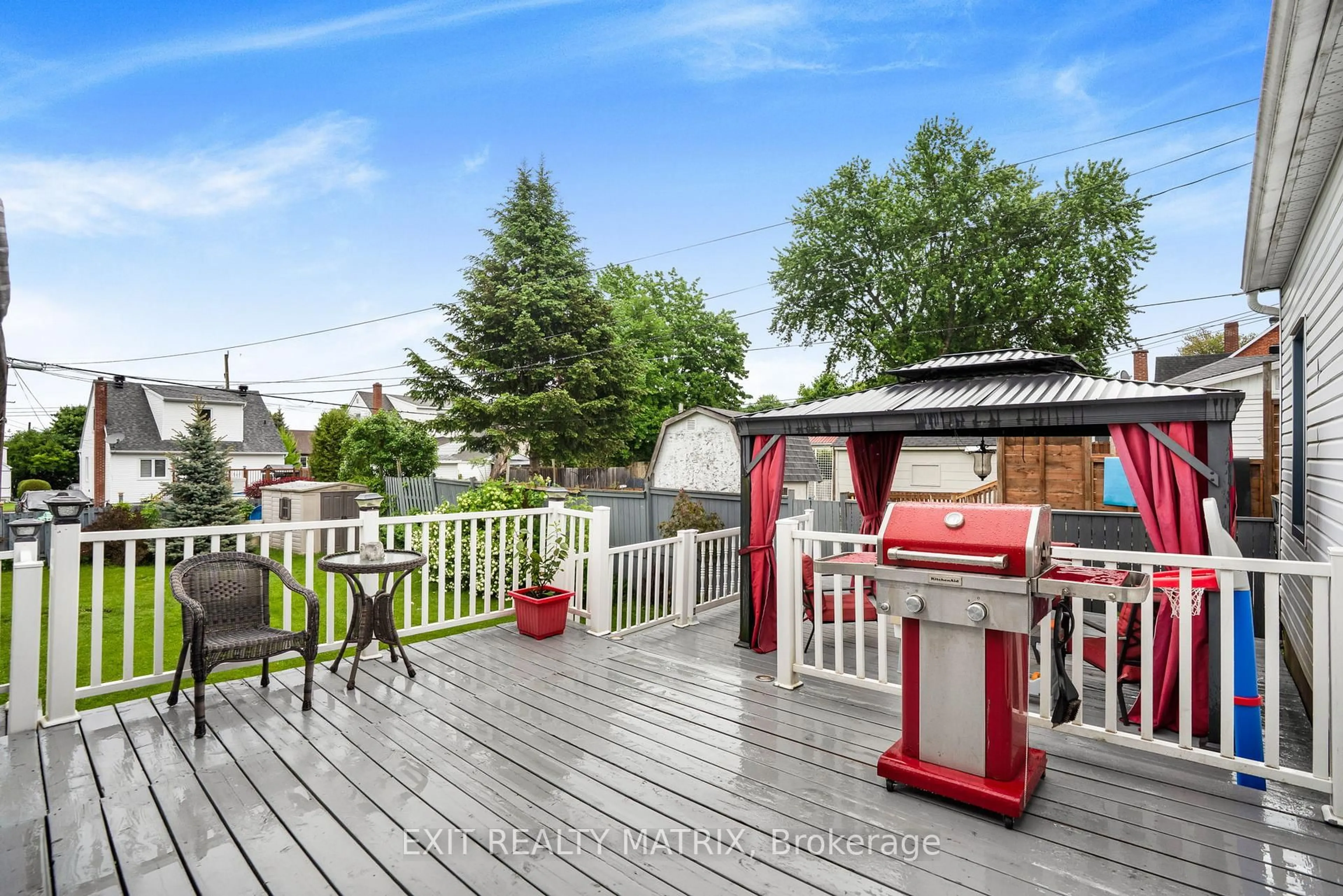 Patio, street for 421-423 Garneau Rd, Hawkesbury Ontario K6A 1M6