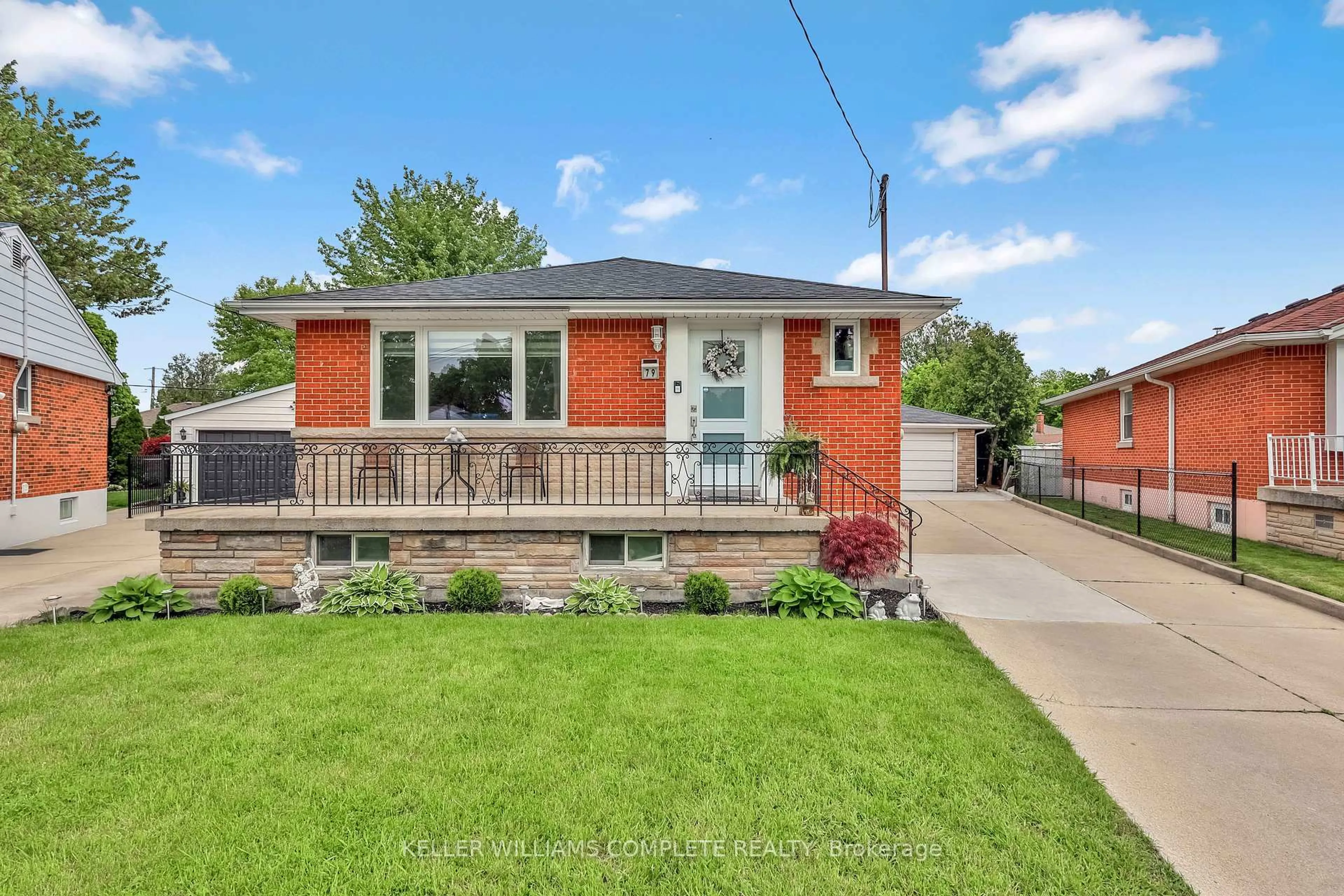 Home with brick exterior material, street for 79 CASTLEFIELD Dr, Hamilton Ontario L8T 3R1