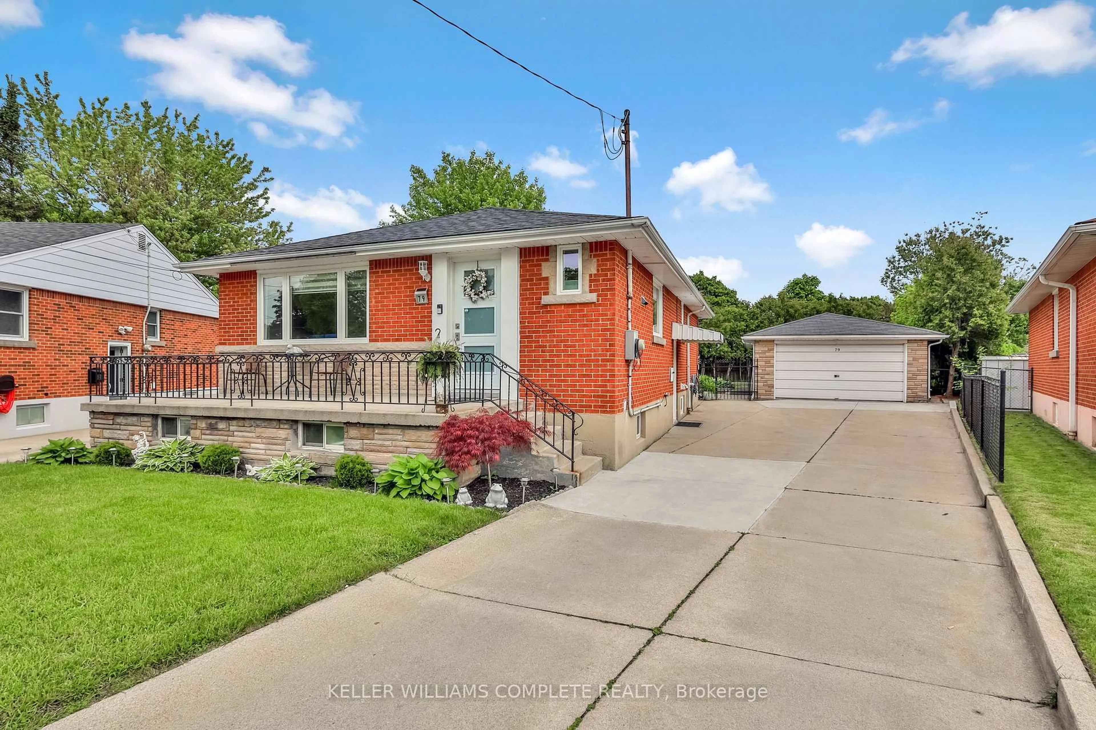 Home with brick exterior material, street for 79 CASTLEFIELD Dr, Hamilton Ontario L8T 3R1