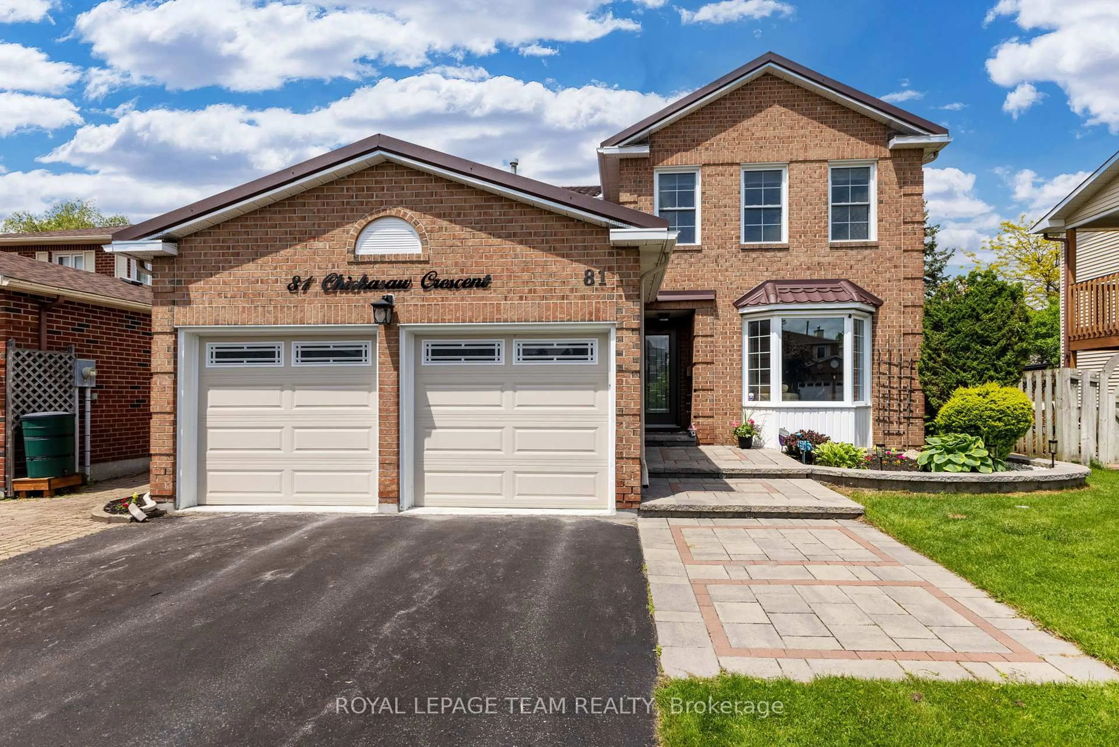 Home with brick exterior material, street for 81 Chickasaw Cres, Ottawa Ontario K2M 1M8