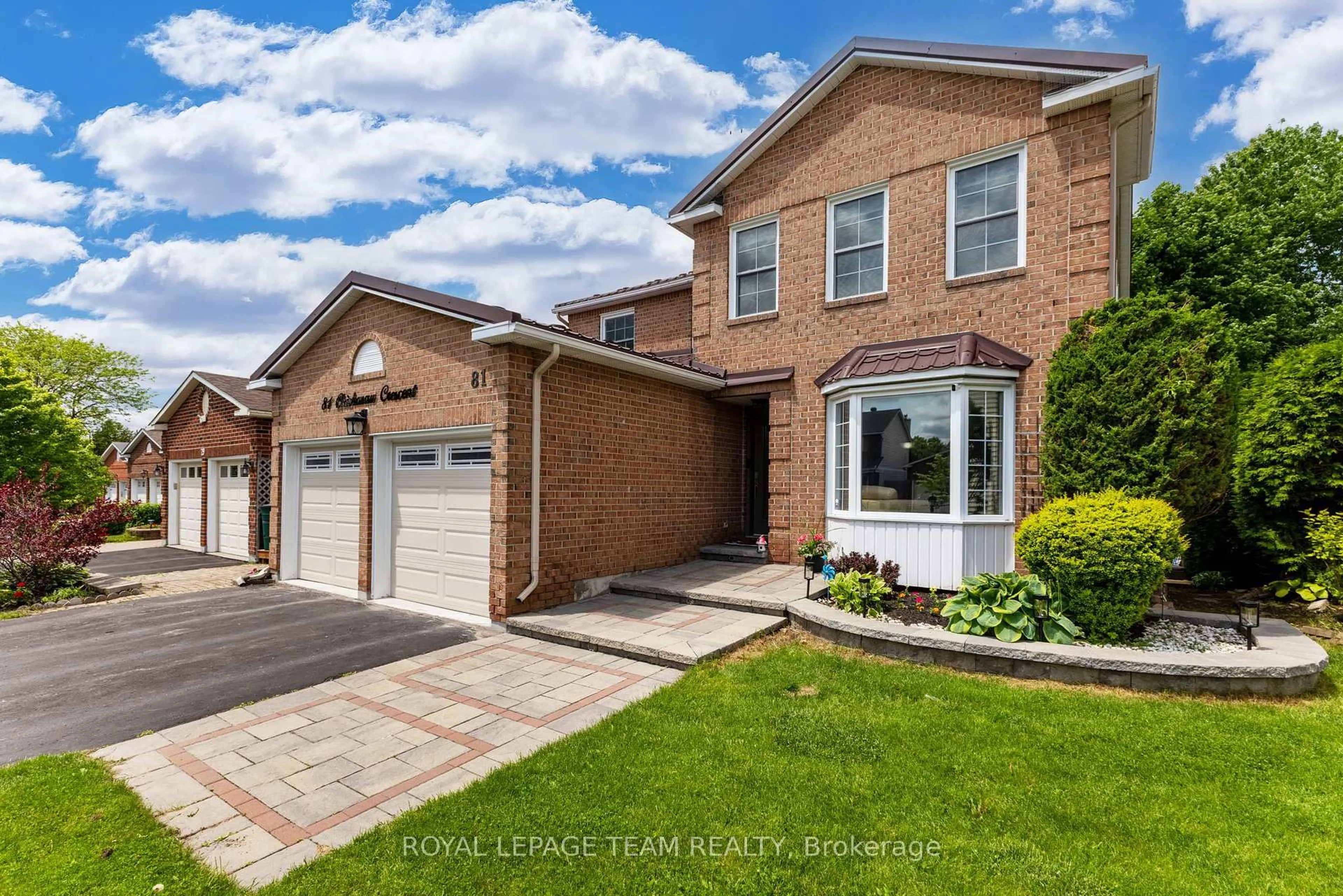 Home with brick exterior material, street for 81 Chickasaw Cres, Ottawa Ontario K2M 1M8