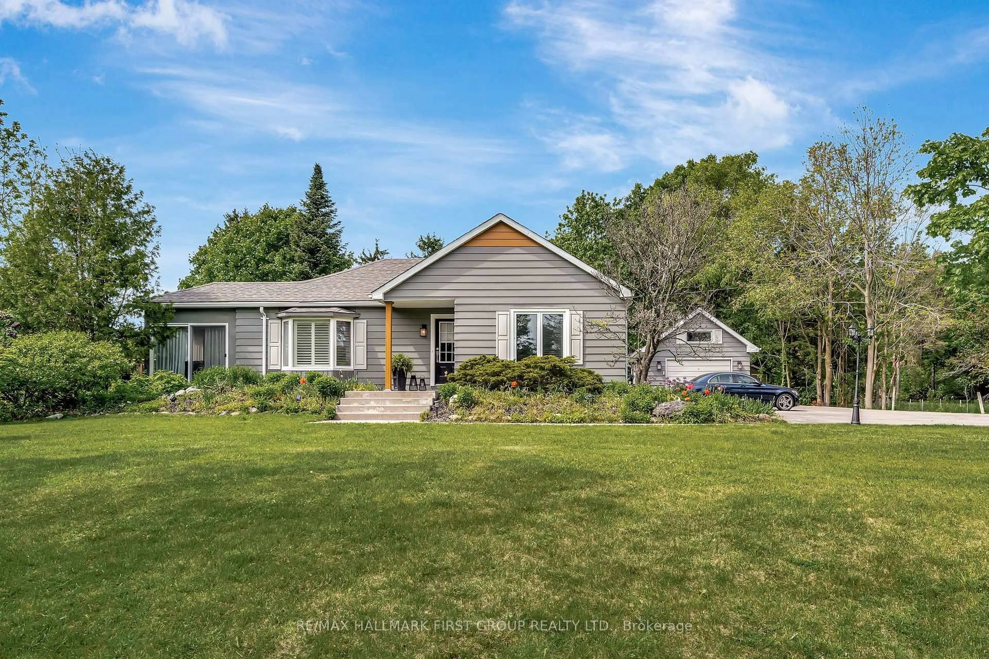 Home with vinyl exterior material, street for 4248 County Road 45, Cobourg Ontario K9A 0X2