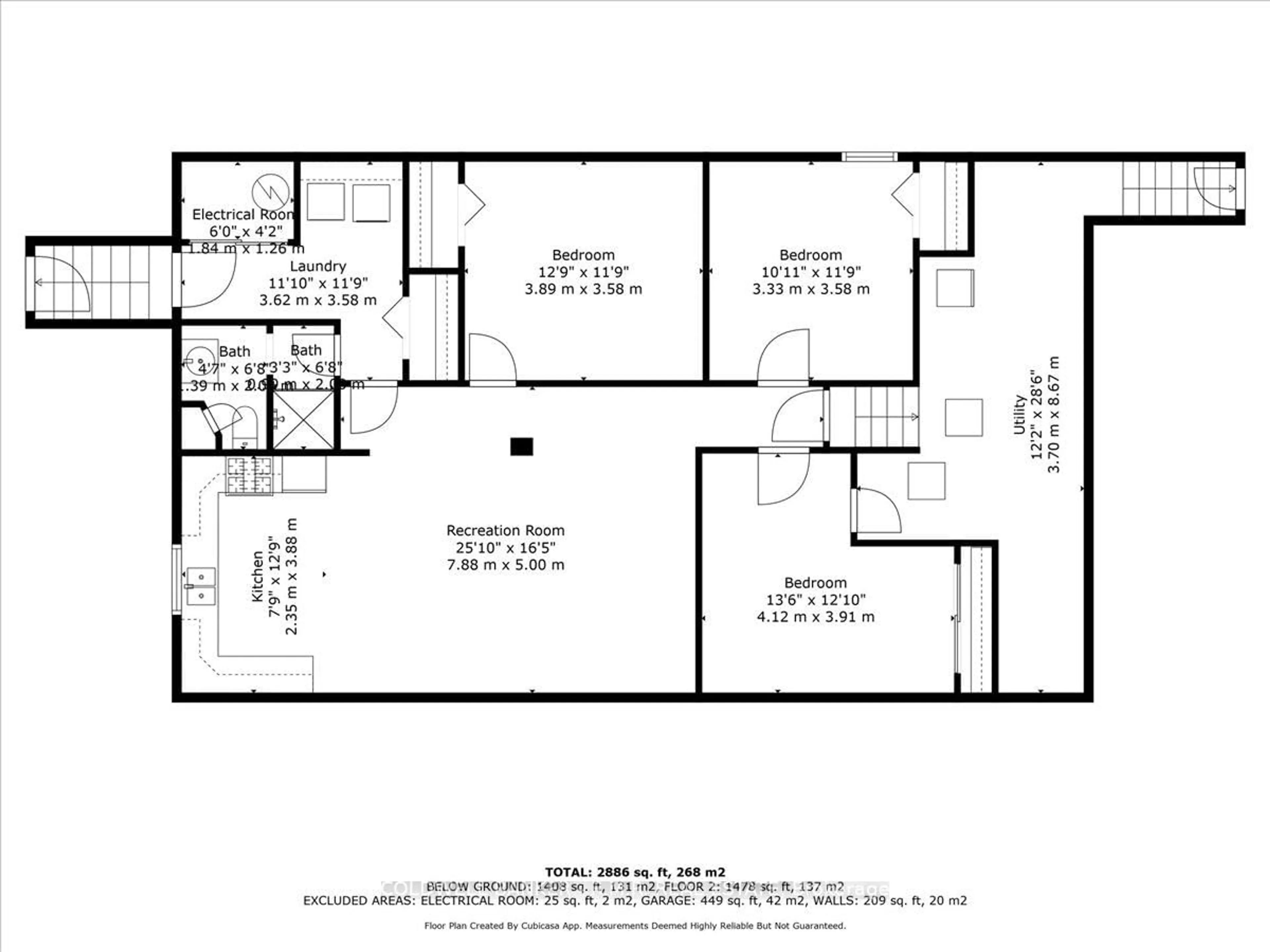Floor plan for 790 Hamilton Rd, Belleville Ontario K8N 4Z5