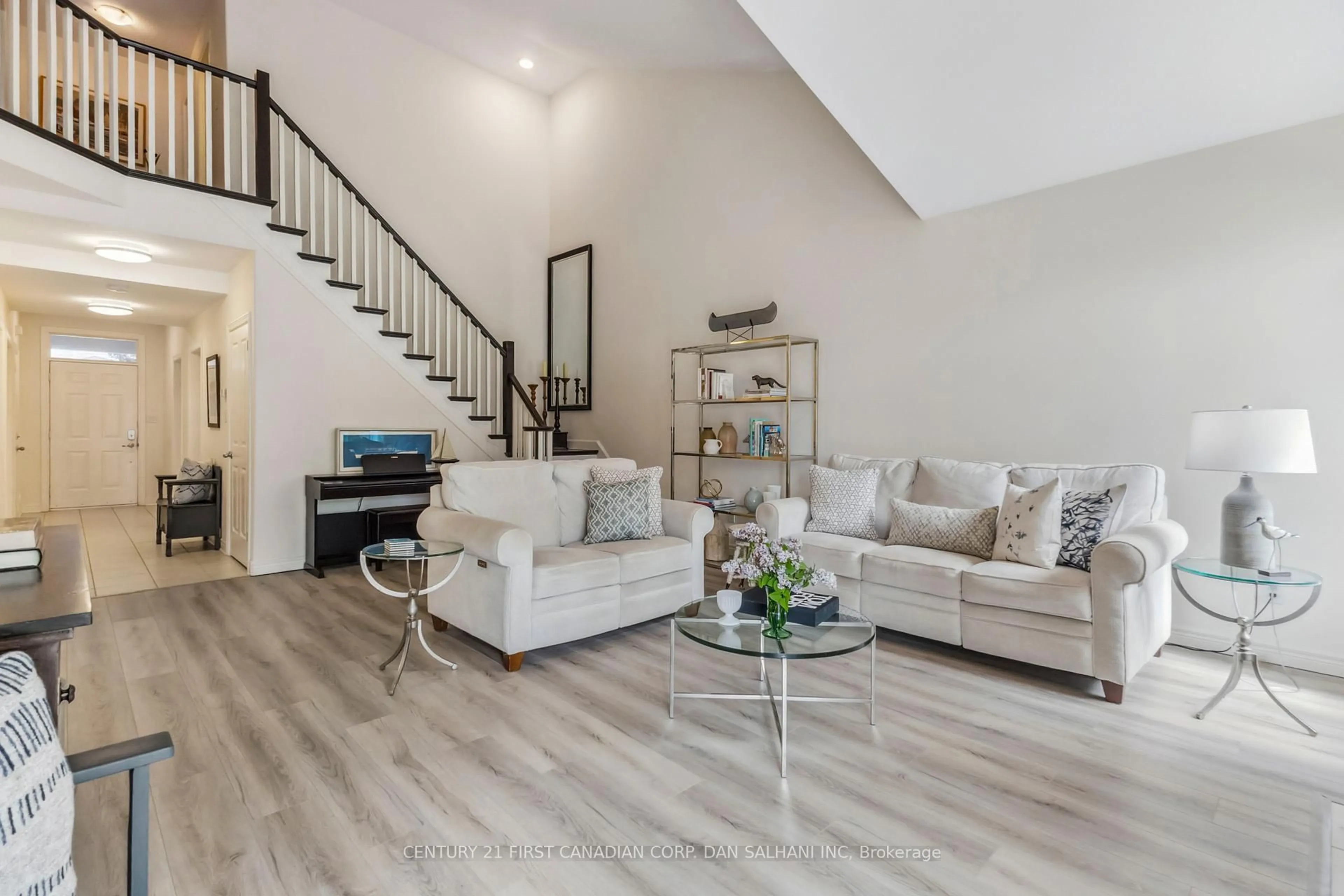 Living room with furniture, unknown for 375 EDITH CAVELL Blvd #6, Central Elgin Ontario N5L 1E6