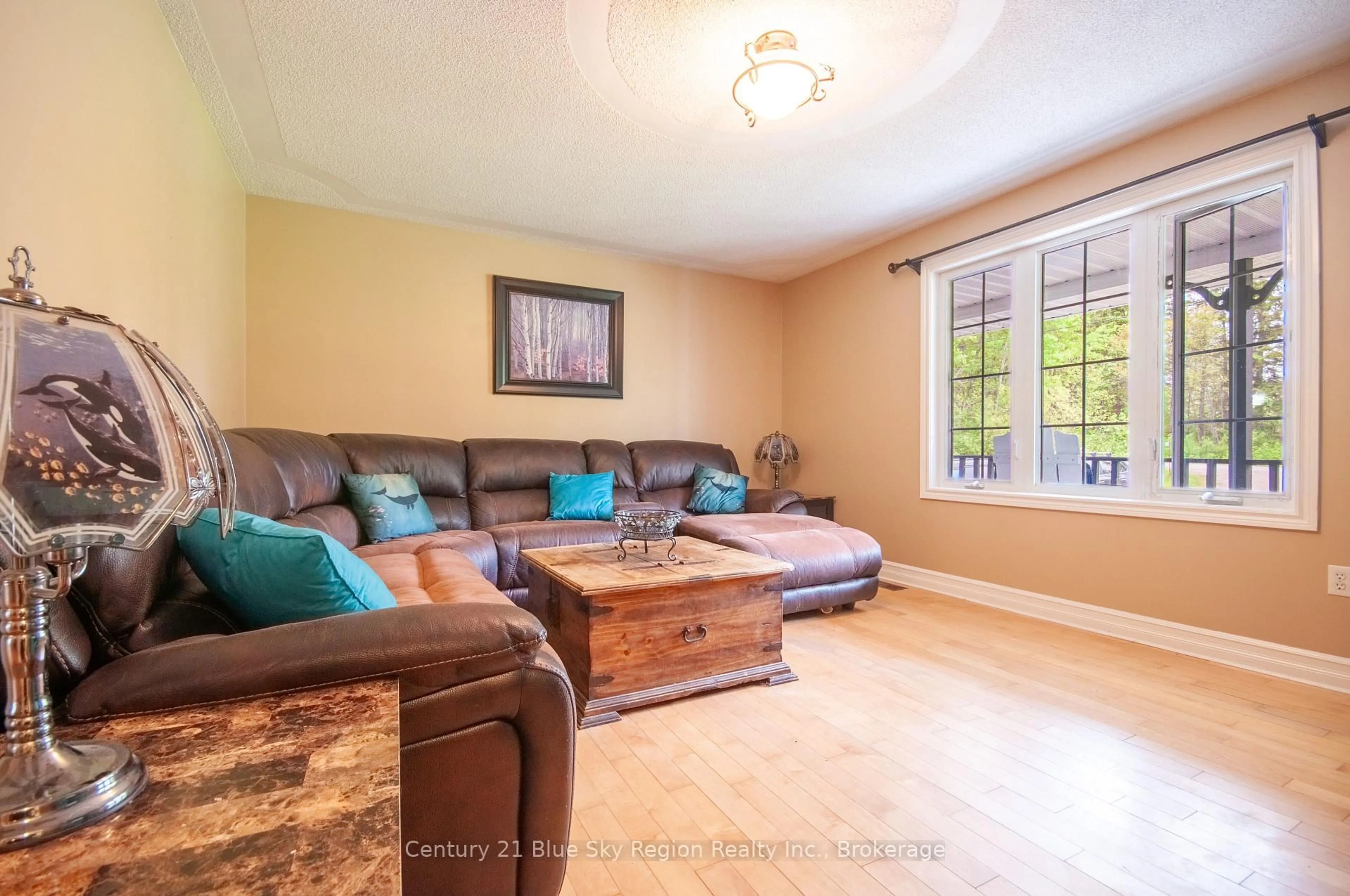 Living room with furniture, unknown for 24 Blanche Rd, East Ferris Ontario P0H 1B0