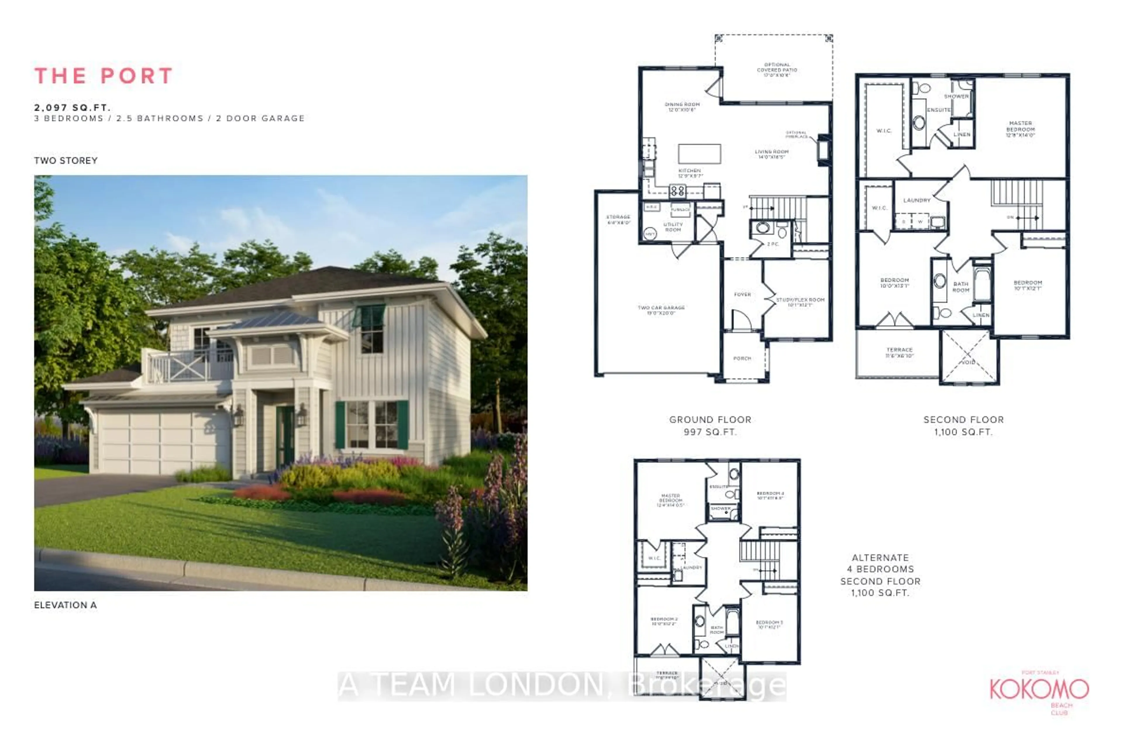Floor plan for 62 The Promenade N/A, Central Elgin Ontario N5L 0B5