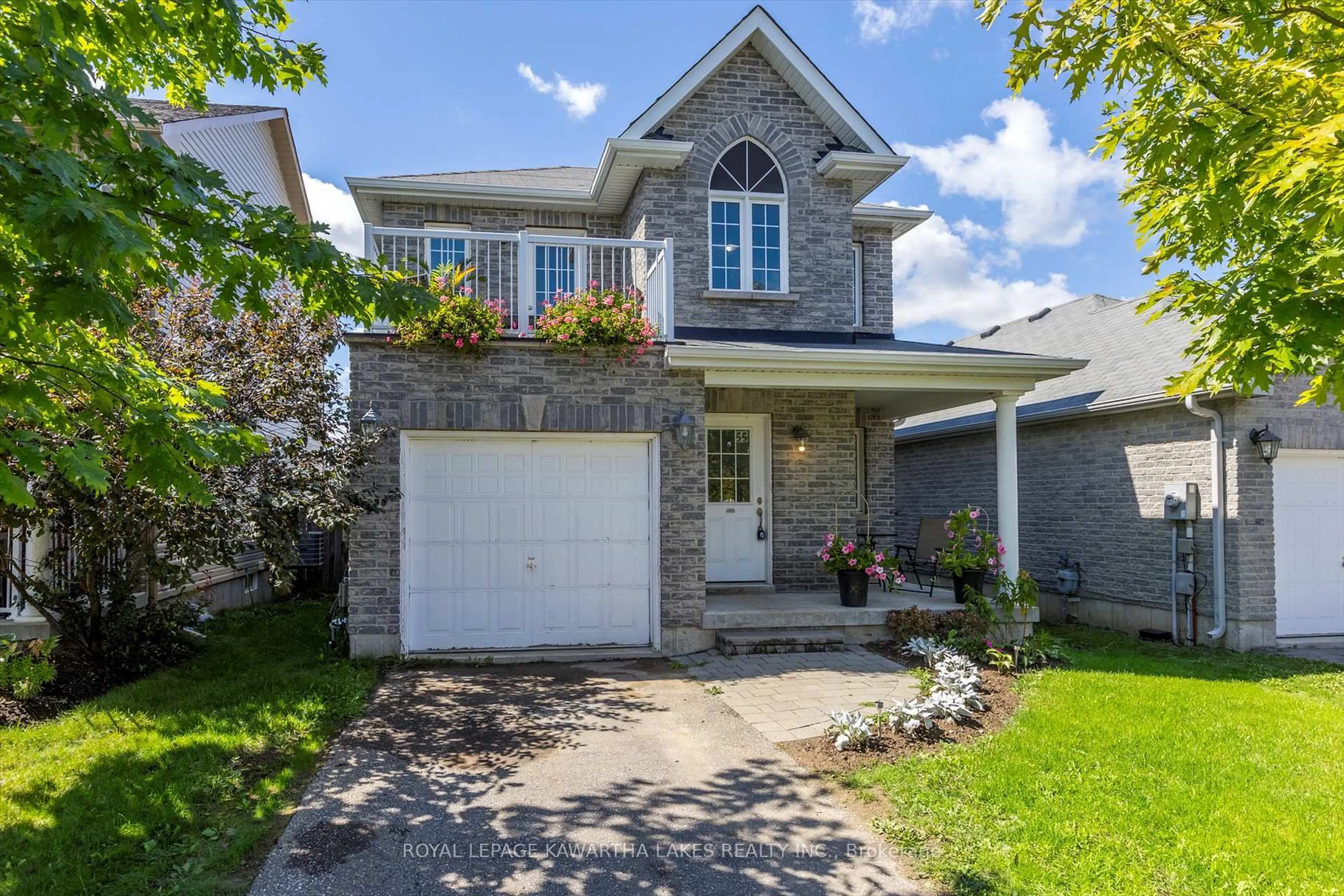 Home with brick exterior material, street for 55 Truax St, Kawartha Lakes Ontario K9V 0E3