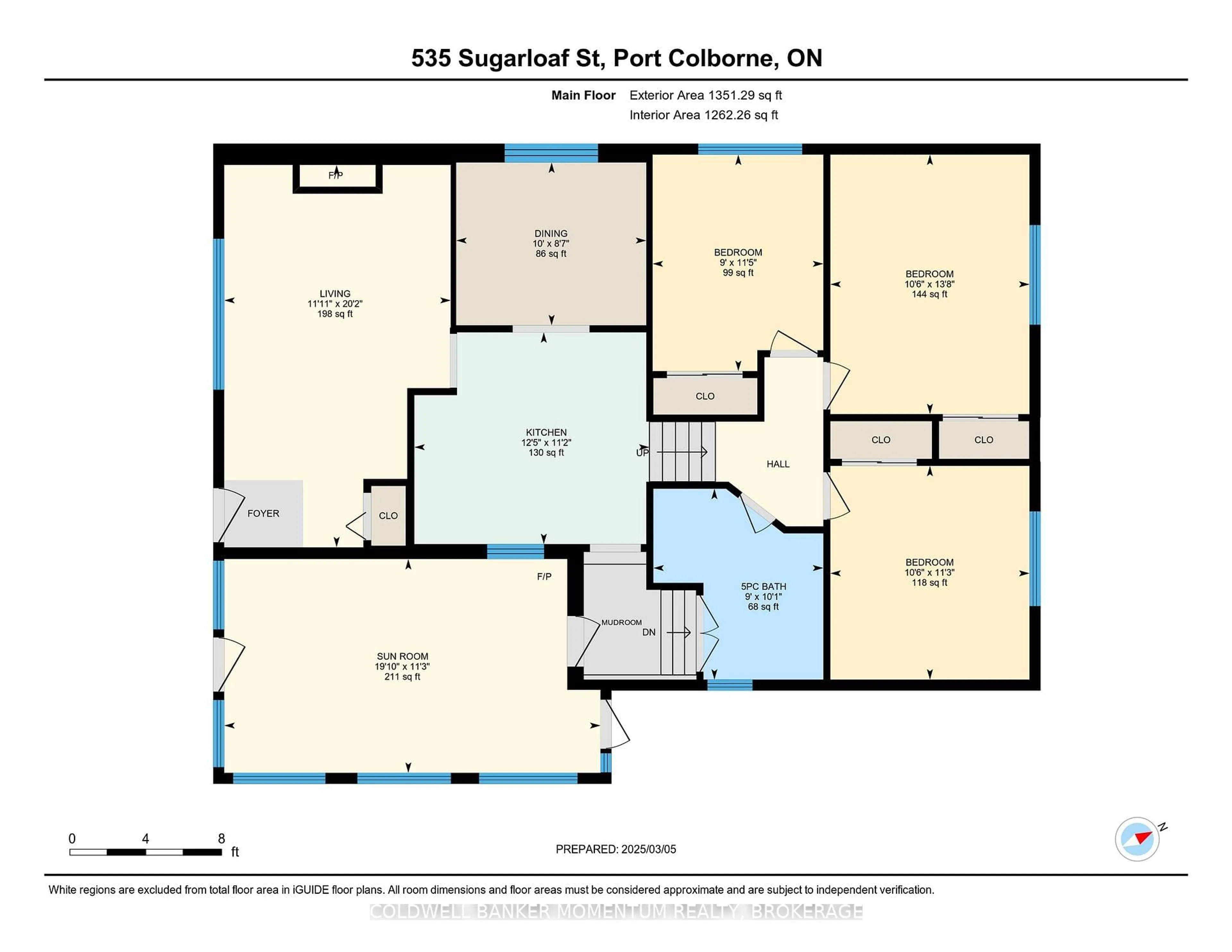 Floor plan for 535 Sugarloaf St, Port Colborne Ontario L3K 2P9