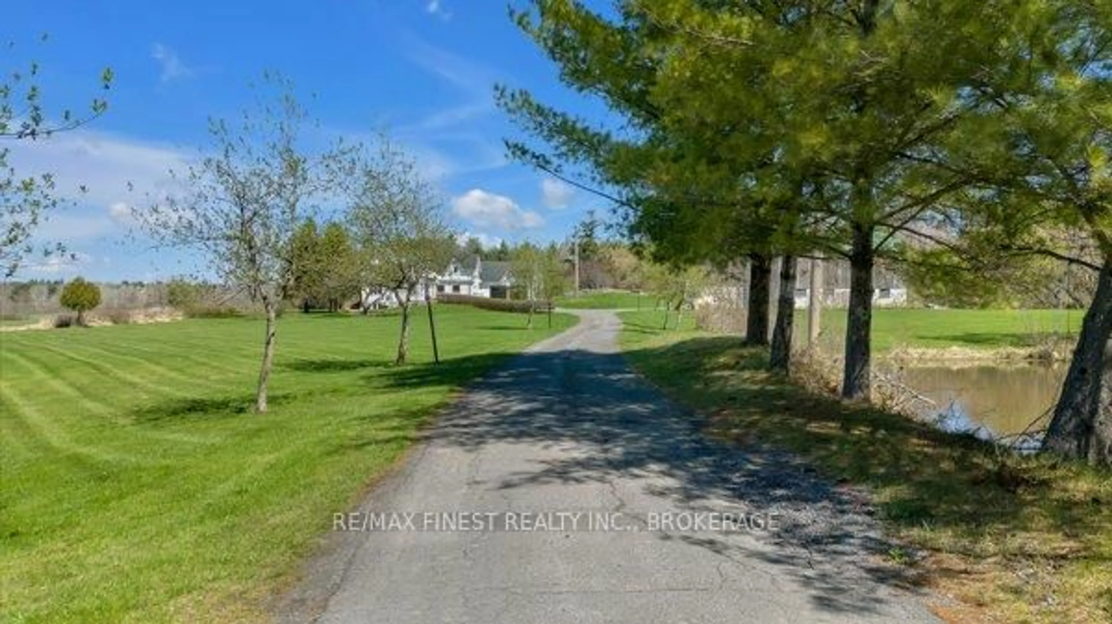 A pic from outside/outdoor area/front of a property/back of a property/a pic from drone, street for 5002 Highway 2 N/A, Gananoque Ontario K7G 2V6