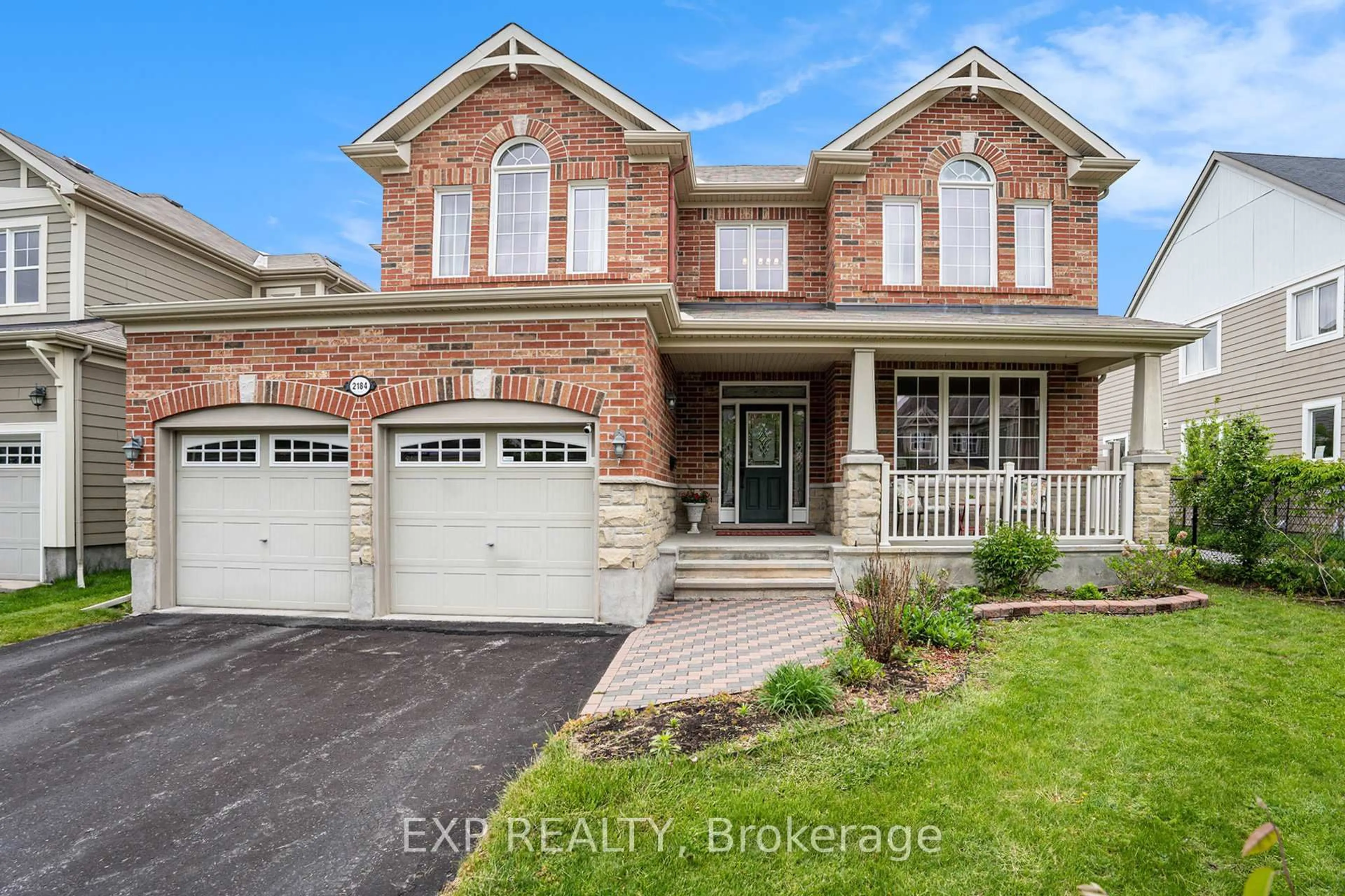 Home with brick exterior material, street for 2184 Sunset Cove Circ, Ottawa Ontario K2J 0T8