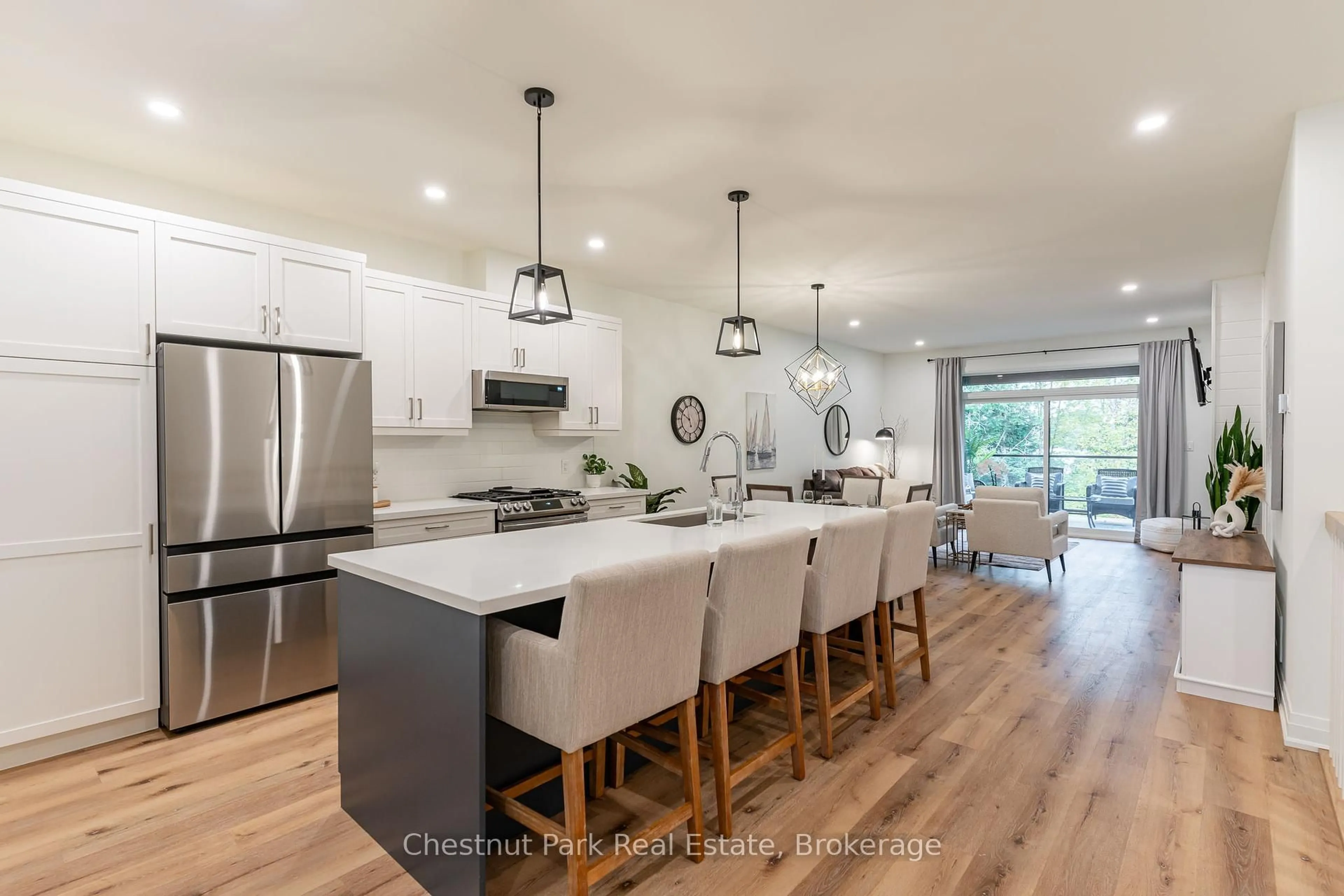 Open concept kitchen, unknown for 55 JACK St, Huntsville Ontario P1H 0G4