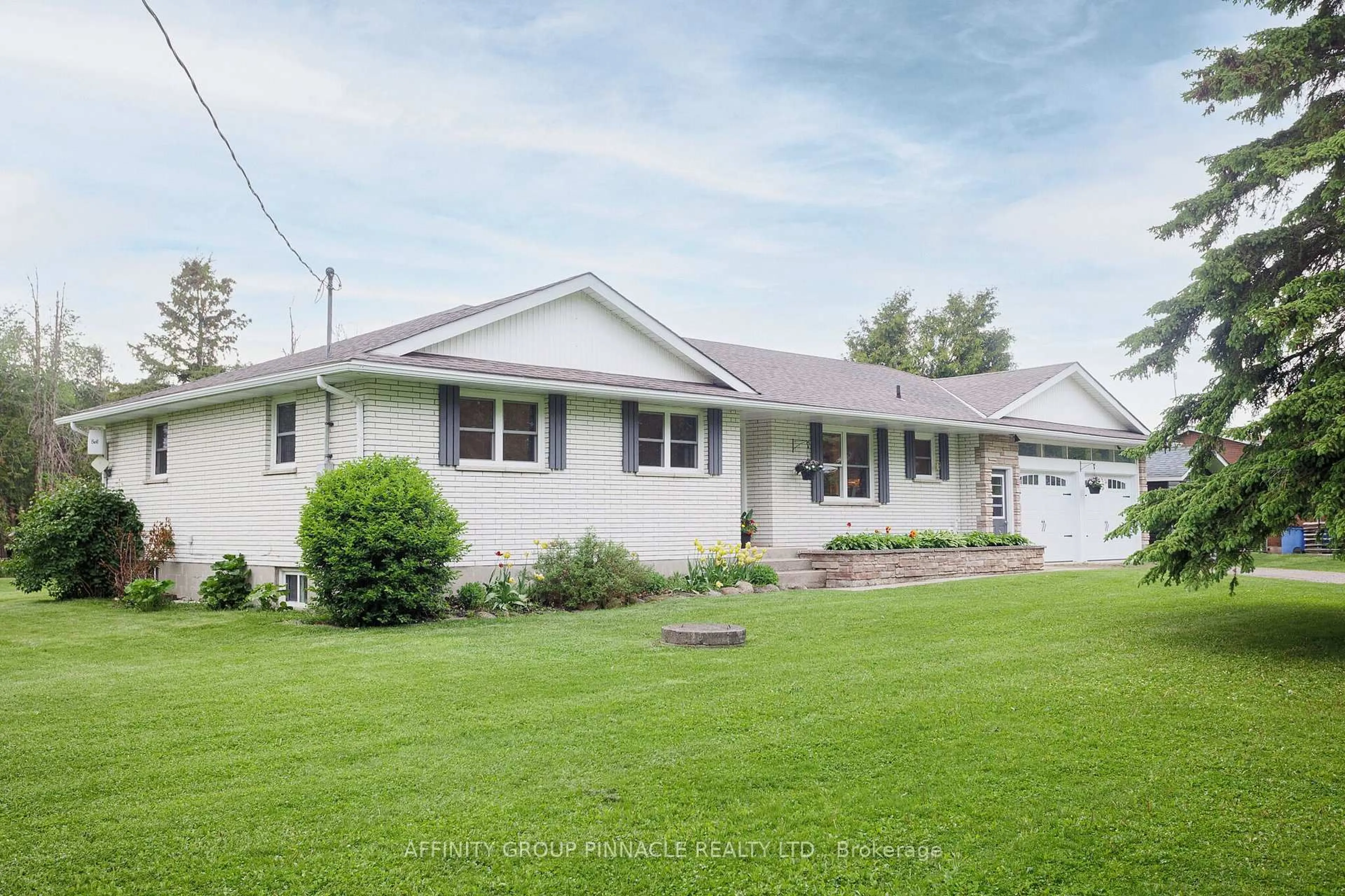 Home with vinyl exterior material, street for 1469 Elm Tree Rd, Kawartha Lakes Ontario K9V 4R2